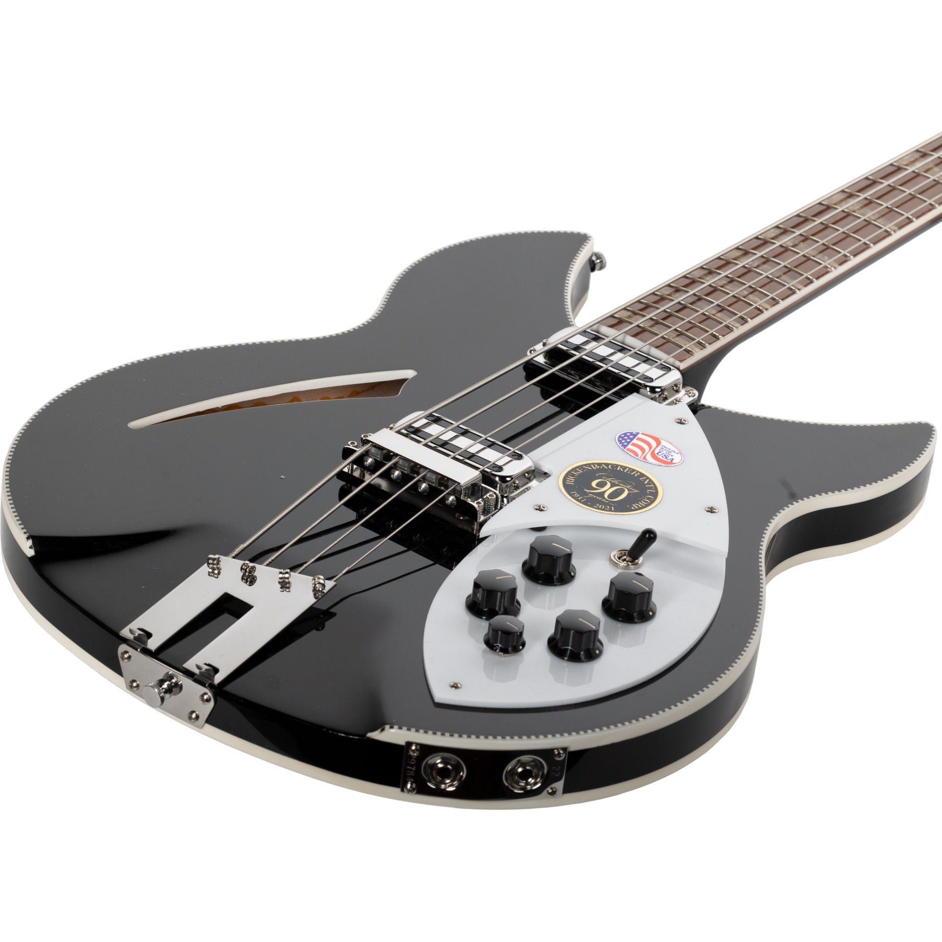 Rickenbacker 90th Anniversary Limited Edition 4005XCJG 4-String Bass in Jet Glo