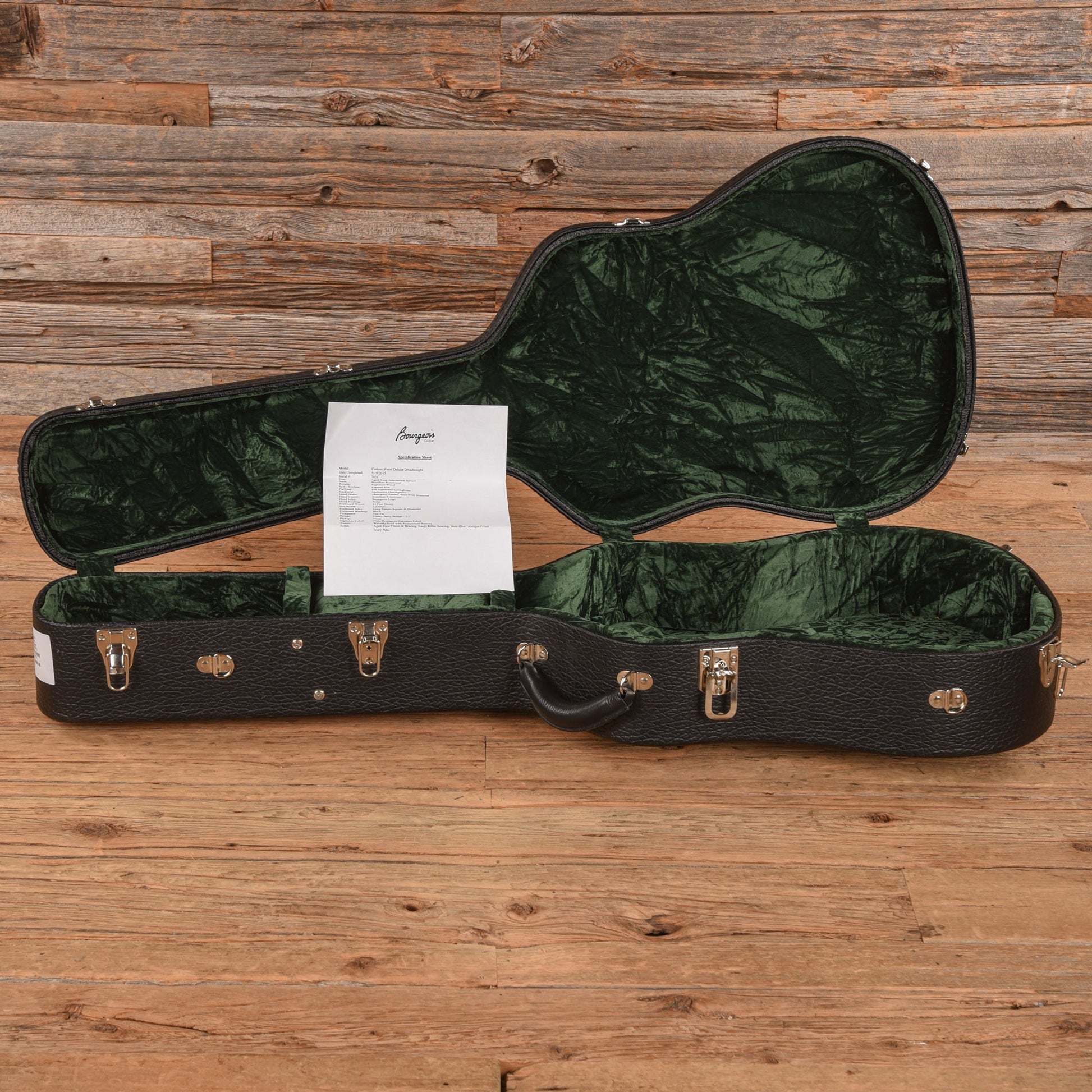 Bourgeois D Custom AT Adirondack/Brazilian Rosewood Natural 2015