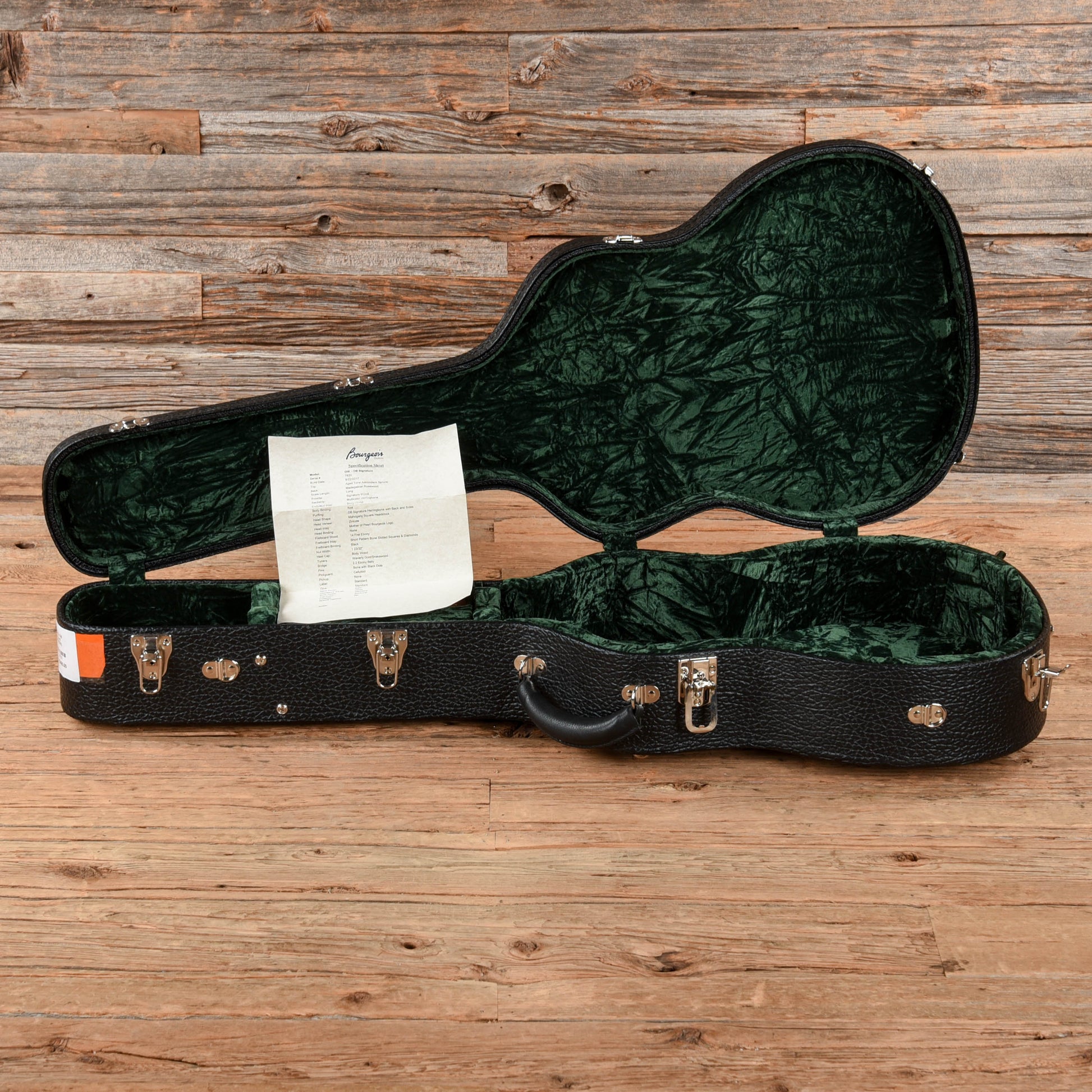 Bourgeois Legacy Series DB Signature OM Sunburst 2017