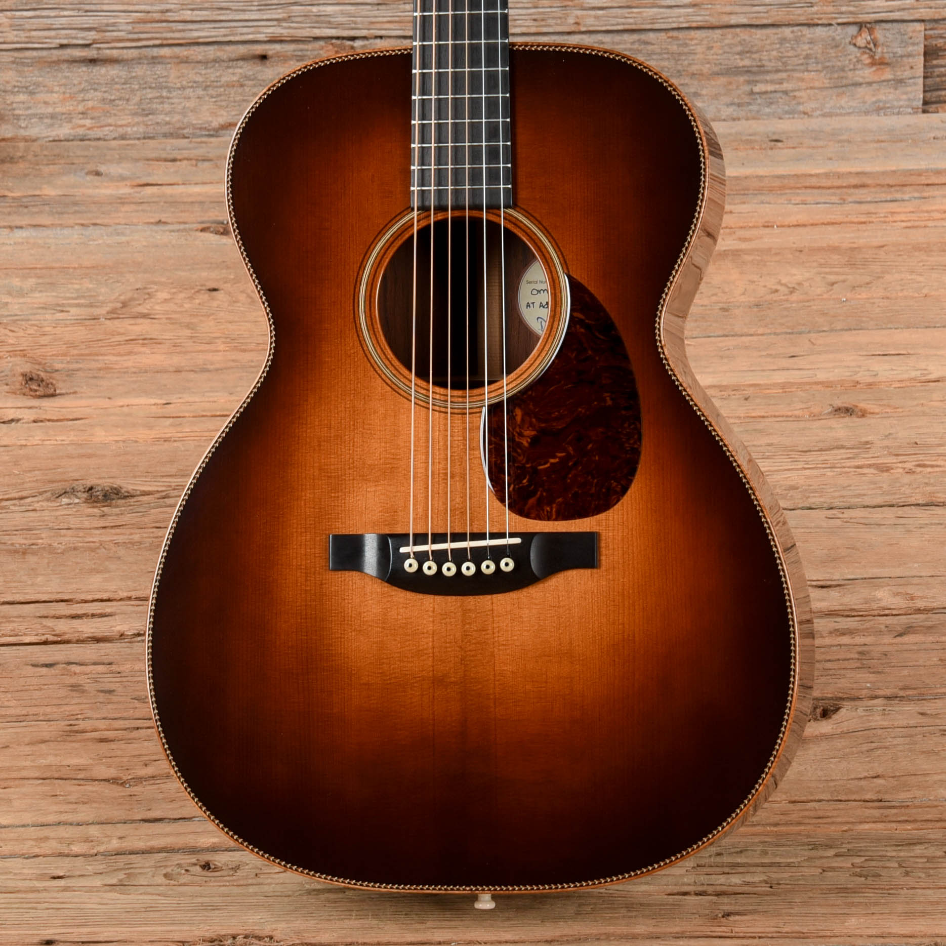 Bourgeois Legacy Series DB Signature OM Sunburst 2017