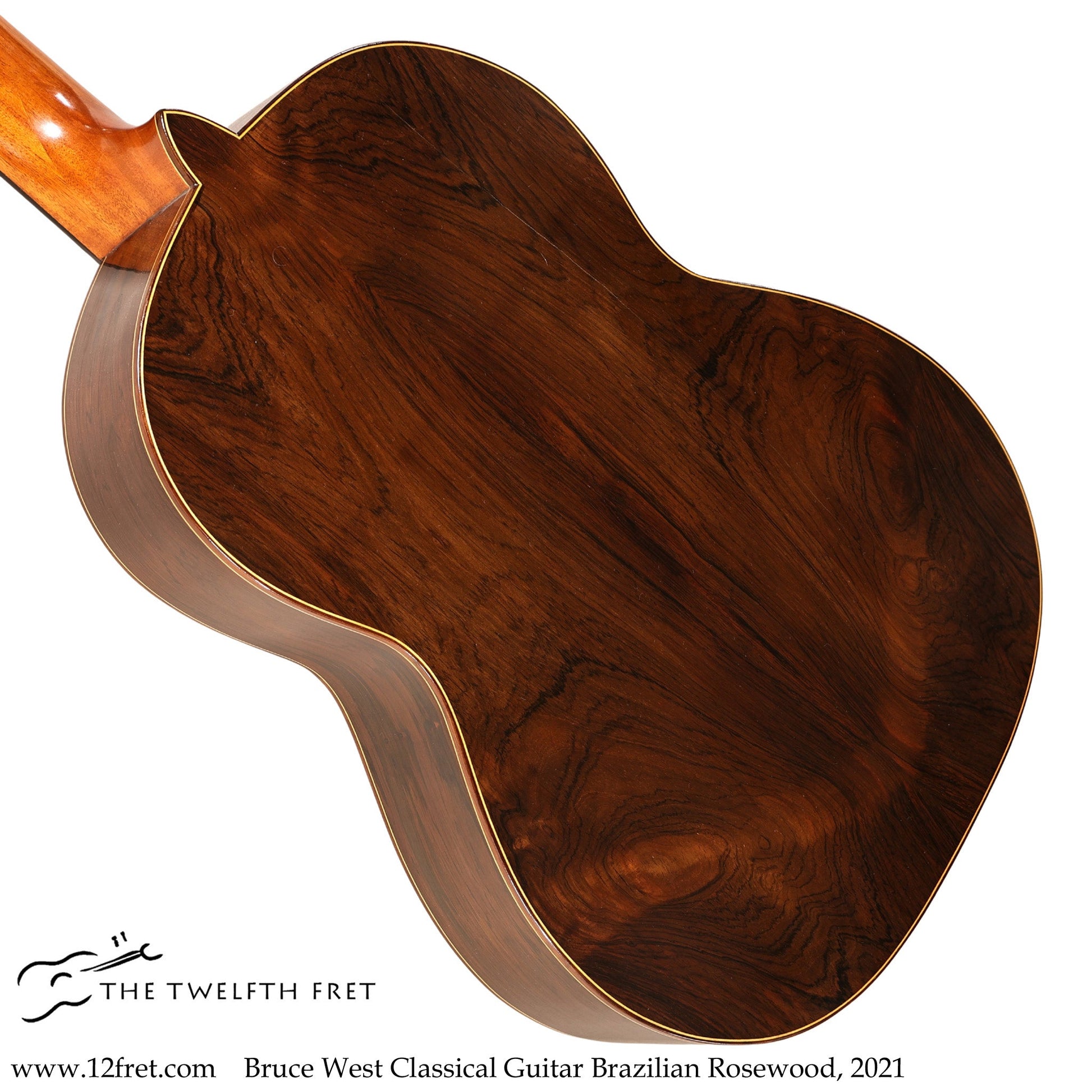 Bruce West Classical Guitar Brazilian Rosewood, 2021