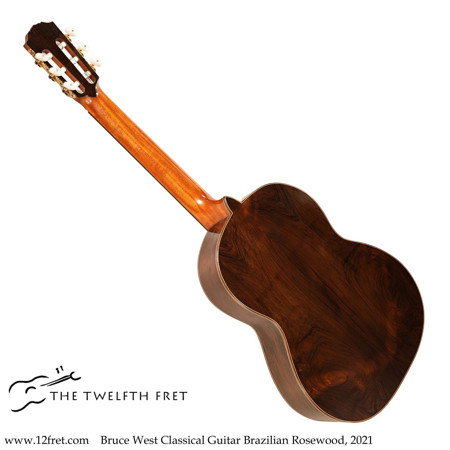 Bruce West Classical Guitar Brazilian Rosewood, 2021