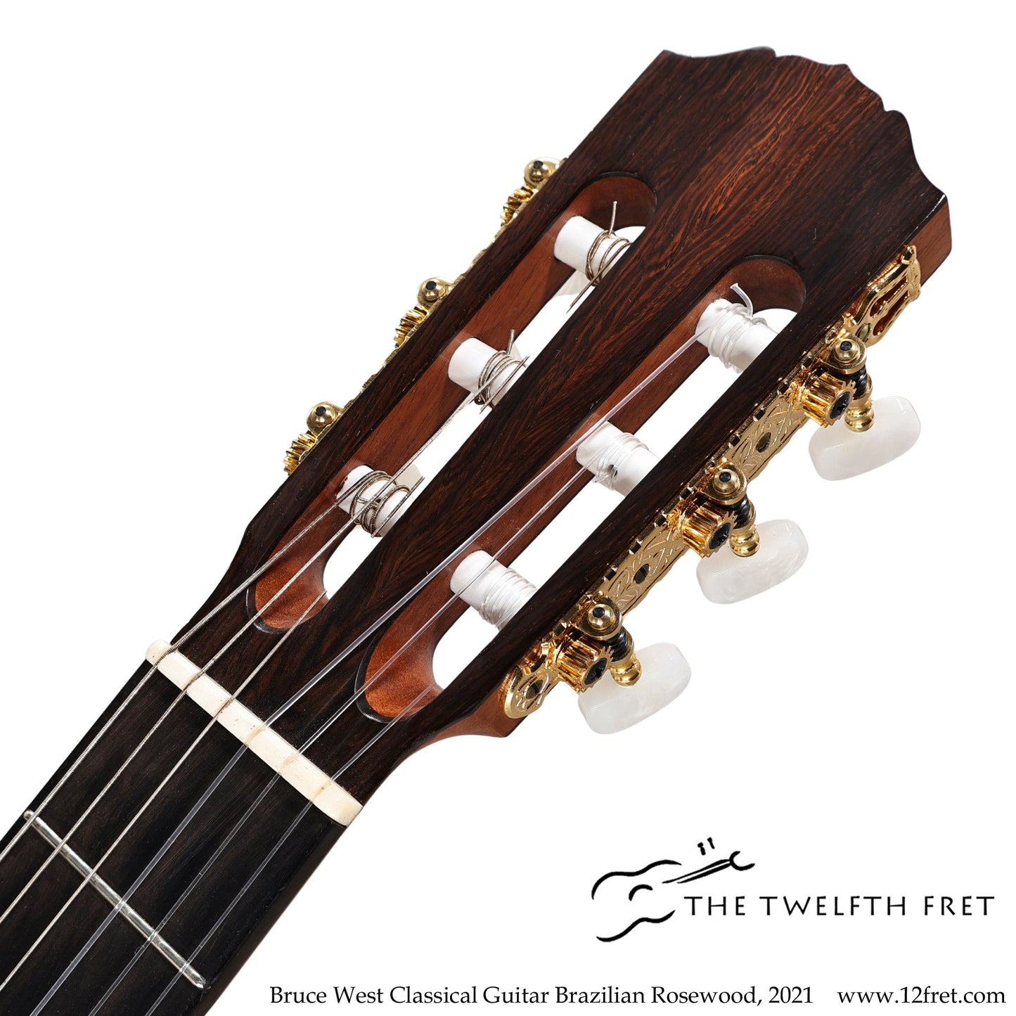 Bruce West Classical Guitar Brazilian Rosewood, 2021