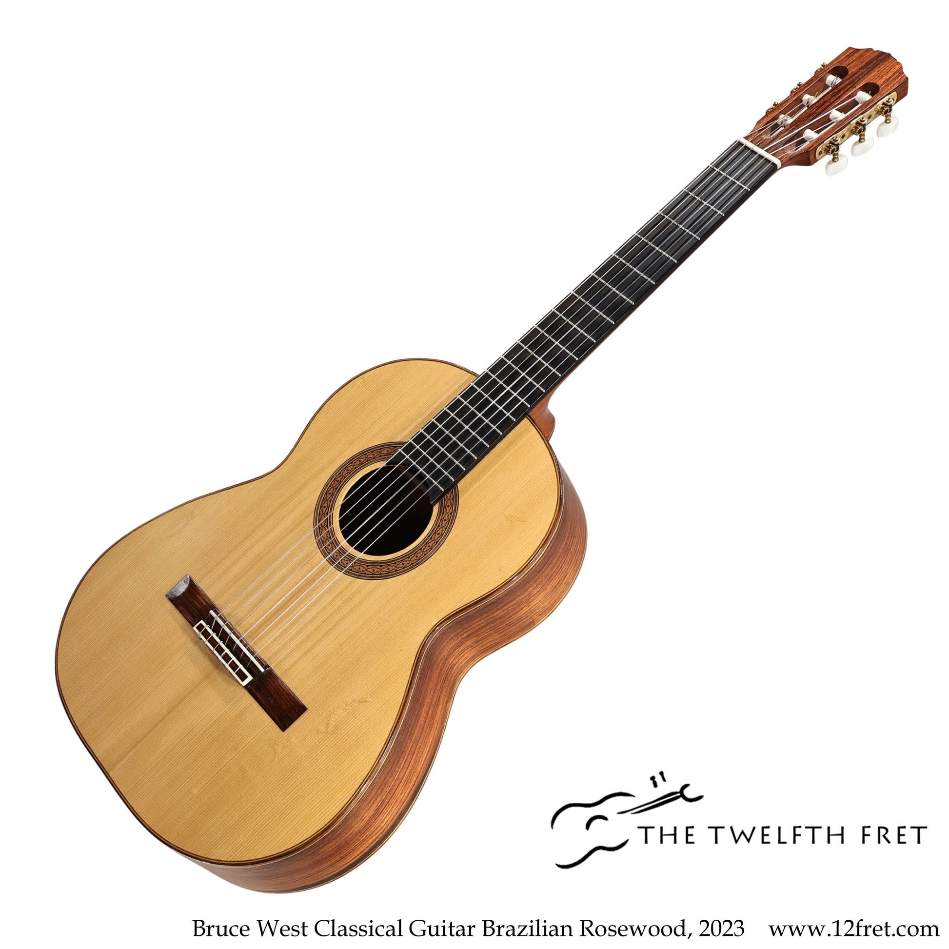 Bruce West Classical Guitar Brazilian Rosewood, 2023 [USED]