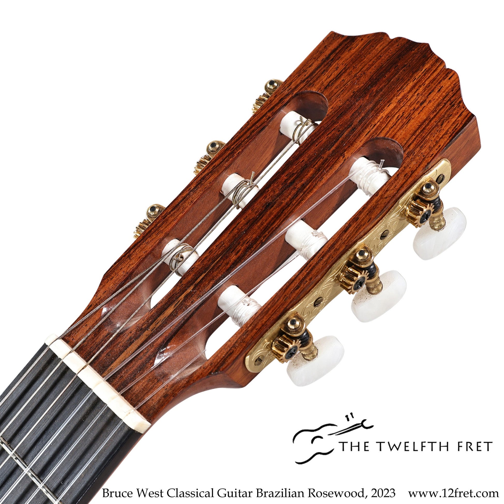 Bruce West Classical Guitar Brazilian Rosewood, 2023 [USED]