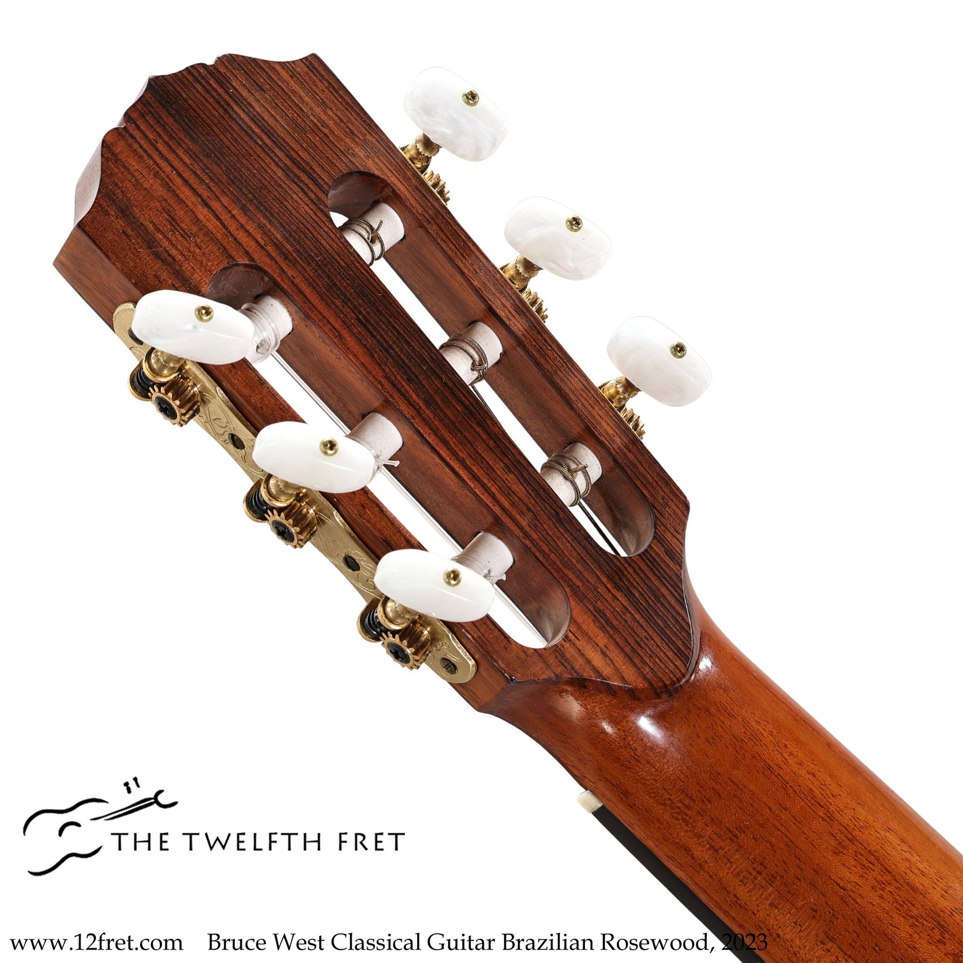 Bruce West Classical Guitar Brazilian Rosewood, 2023 [USED]