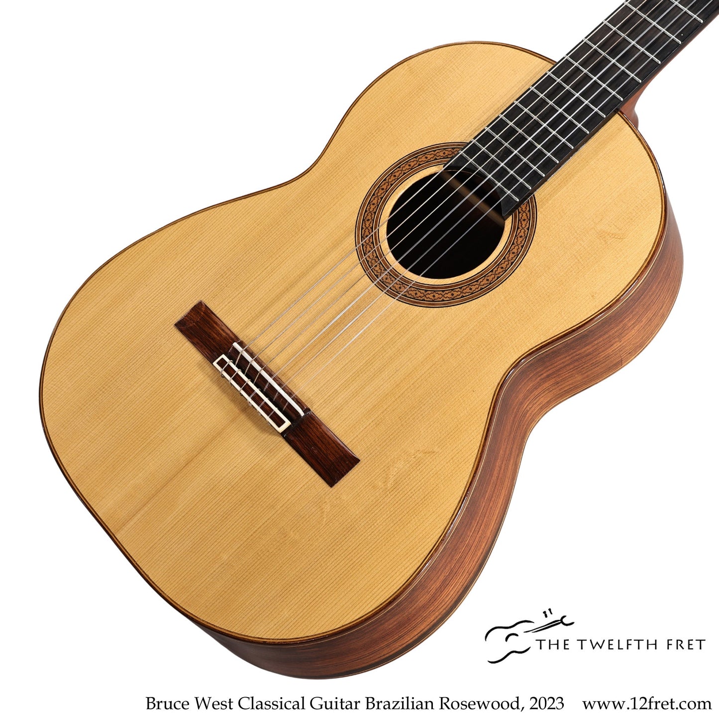 Bruce West Classical Guitar Brazilian Rosewood, 2023 [USED]