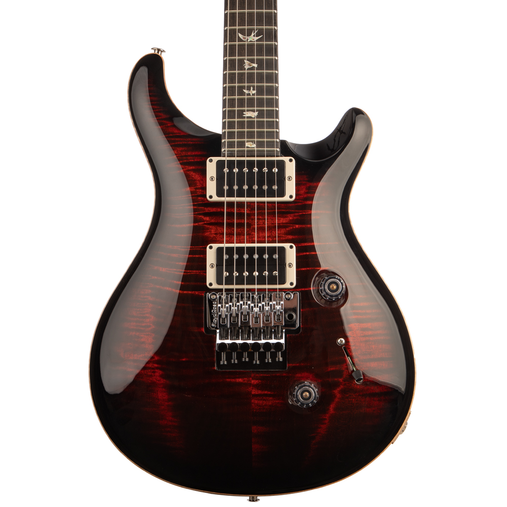 PRS Custom 24 Floyd Electric Guitar - Fire Red Burst