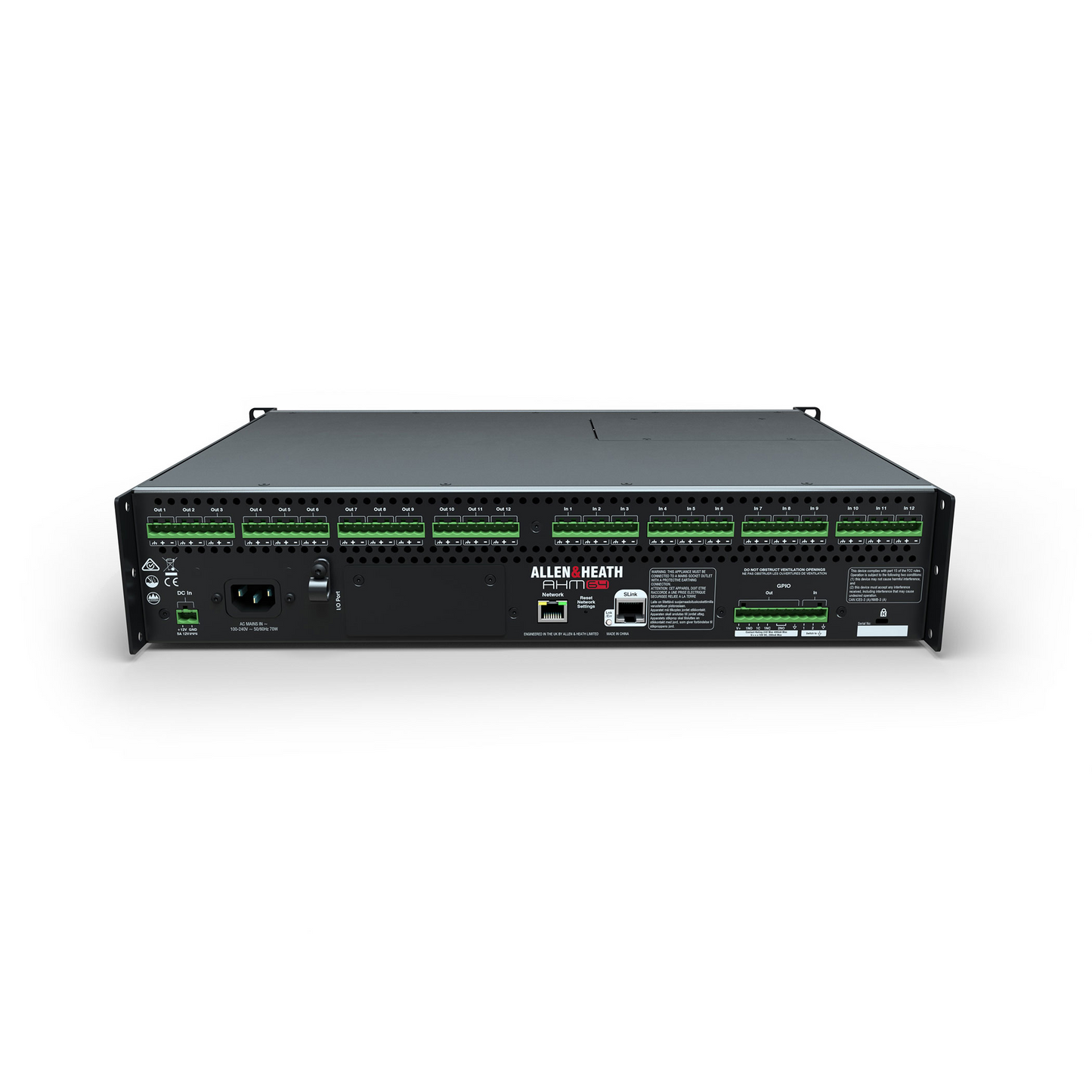 Allen & Heath AHM64 Audio Matrix Processor
