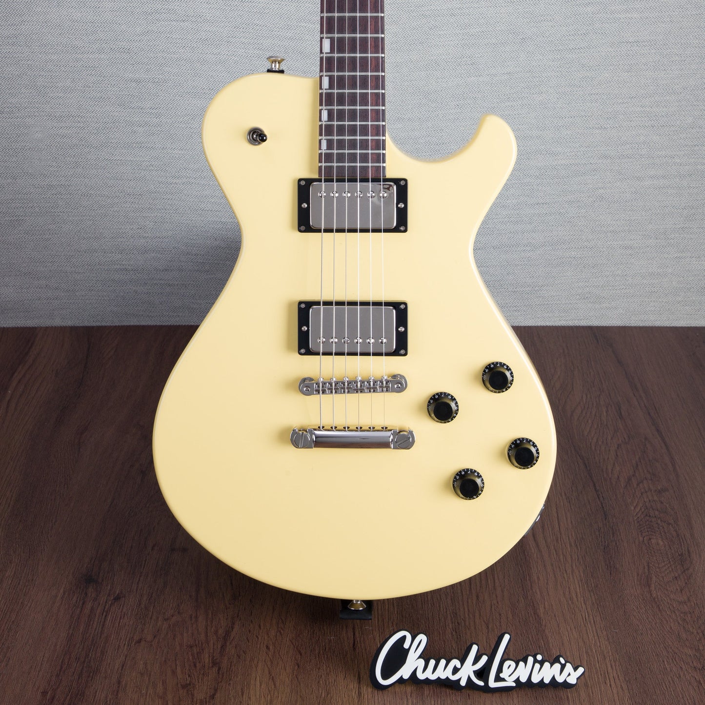 Knaggs Steve Stevens SSC-J Electric Guitar - TV Yellow