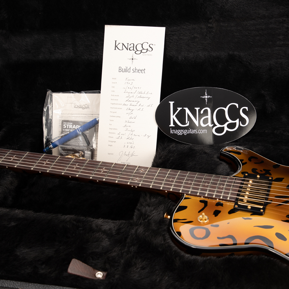 Knaggs Influence Tier 3 Kenai Electric Guitar - Leopard