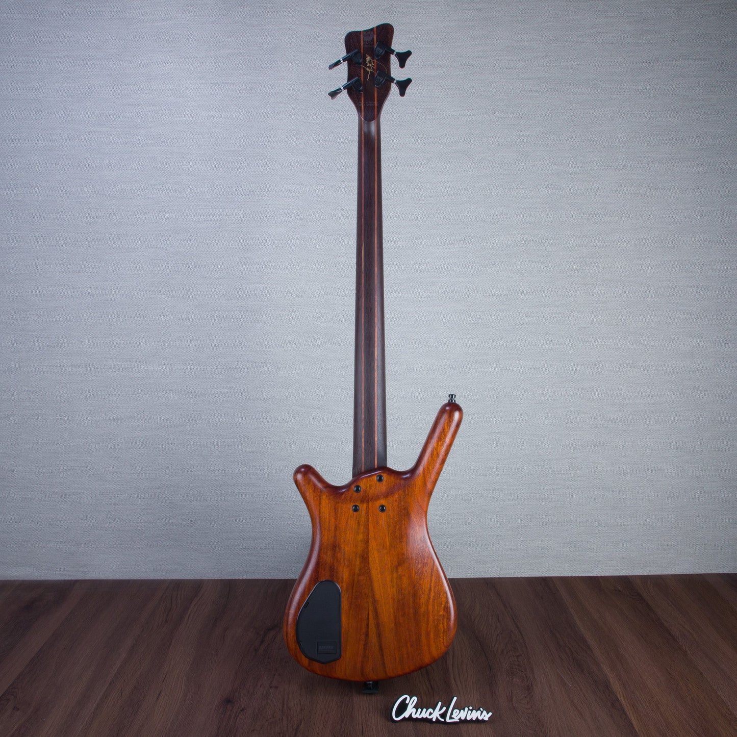 Warwick Limited Edition Pro Series Steametter 4-String Electric Bass Guitar - Special Amber Transparent Satin - #GPSG01021322