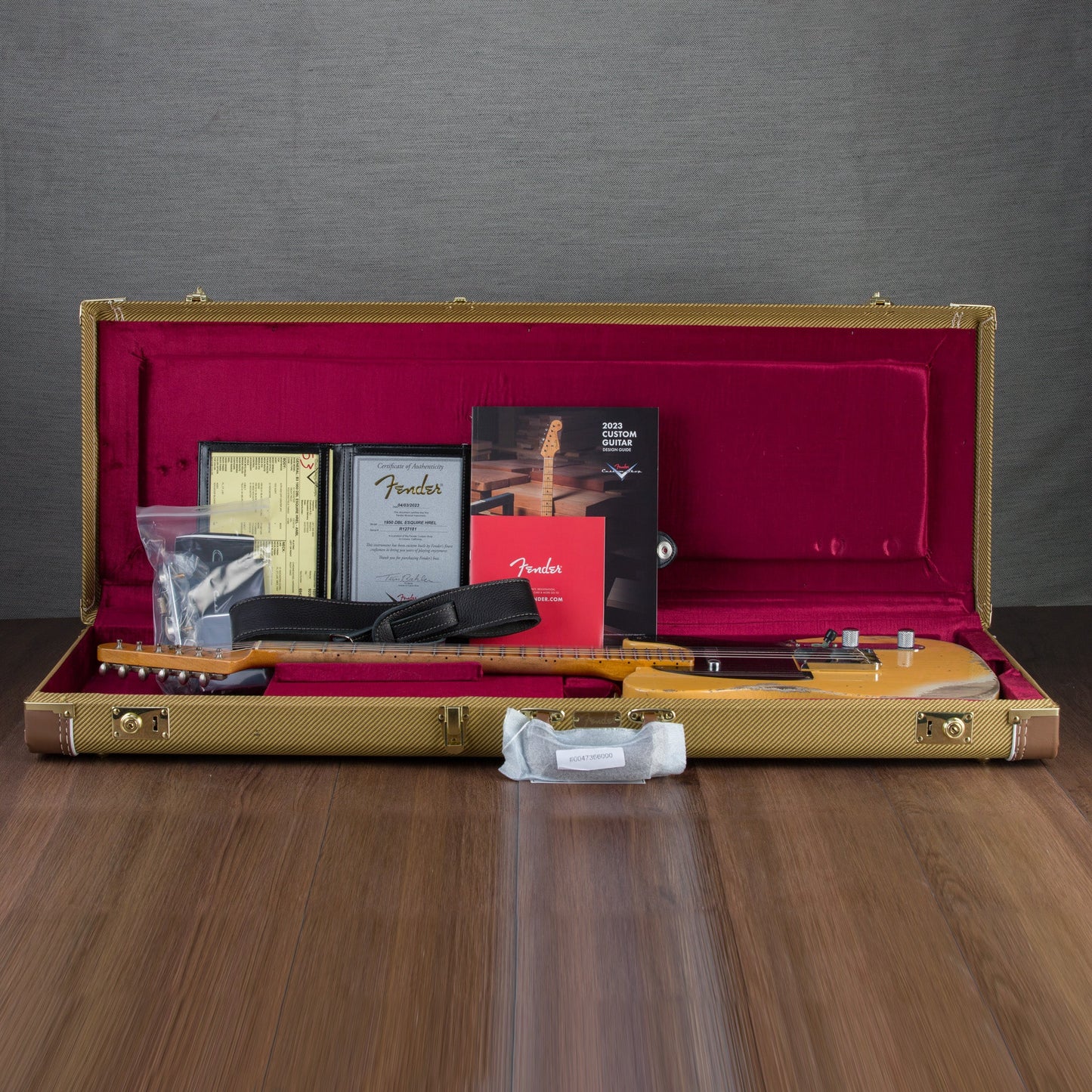 Fender Custom Shop 1950 Double Esquire Heavy Relic Electric Guitar - Aged Nocaster Blonde