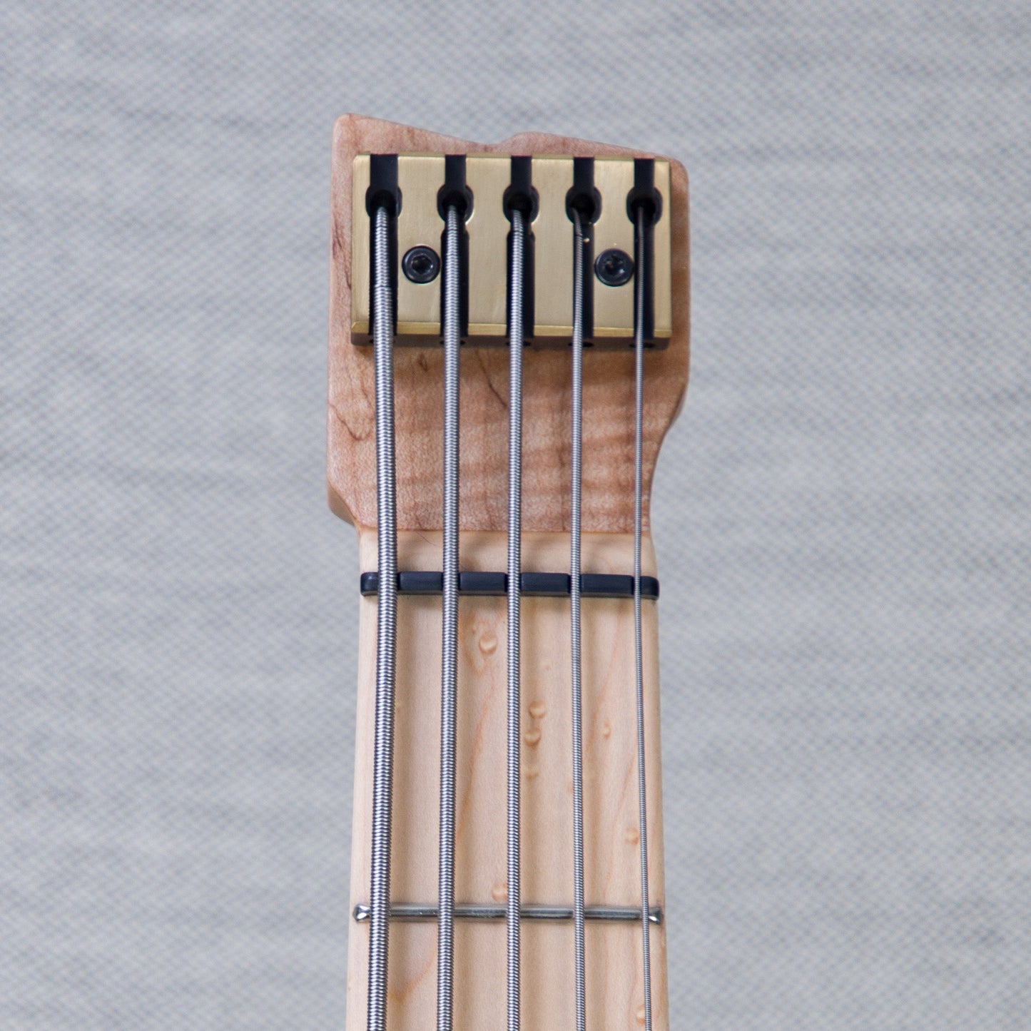 Brubaker Custom Shop NBS-5 5-String Headless Electric Bass Guitar - Purple Haze - #034-24