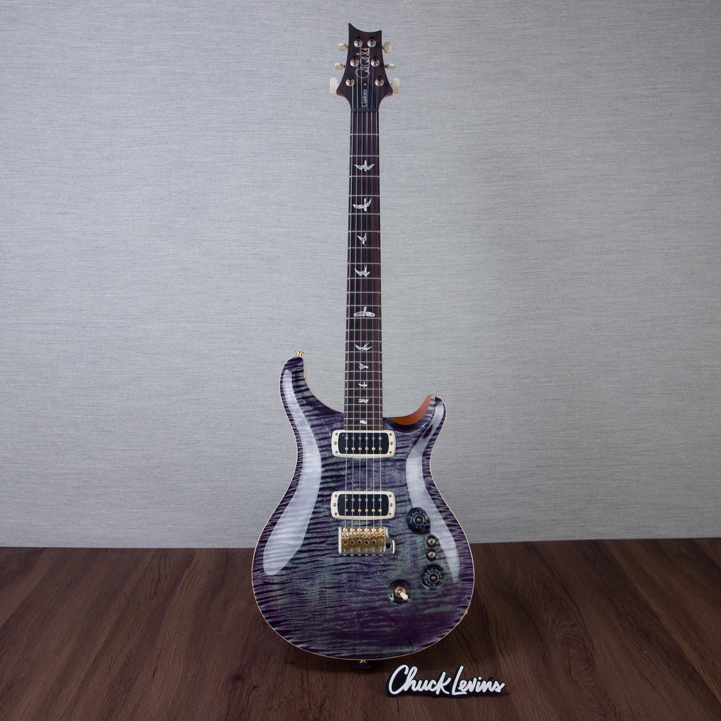 PRS Custom 24-08 10-Top Solid Body Guitar - Aurora Borealis - #250410307