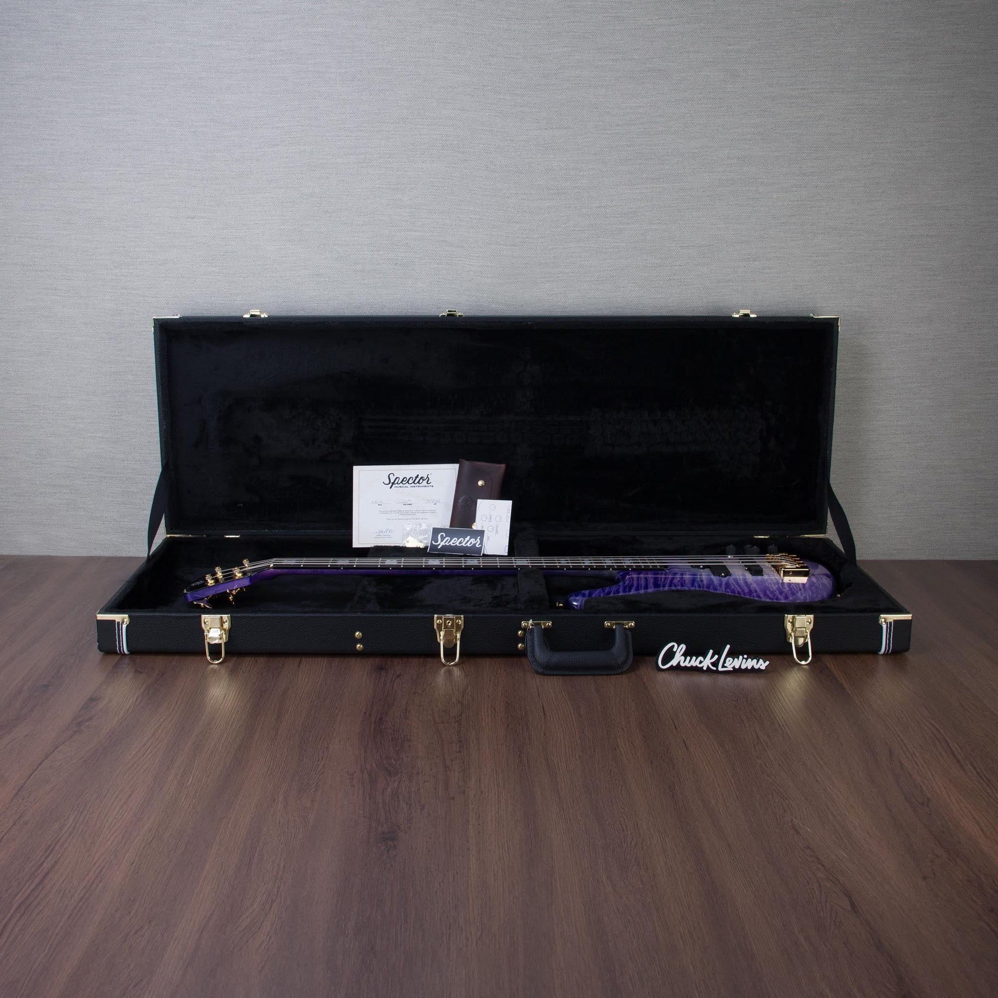 Spector USA Custom NS-2 Electric Bass Guitar - Rain Glow - CHUCKSCLUSIVE - #2229