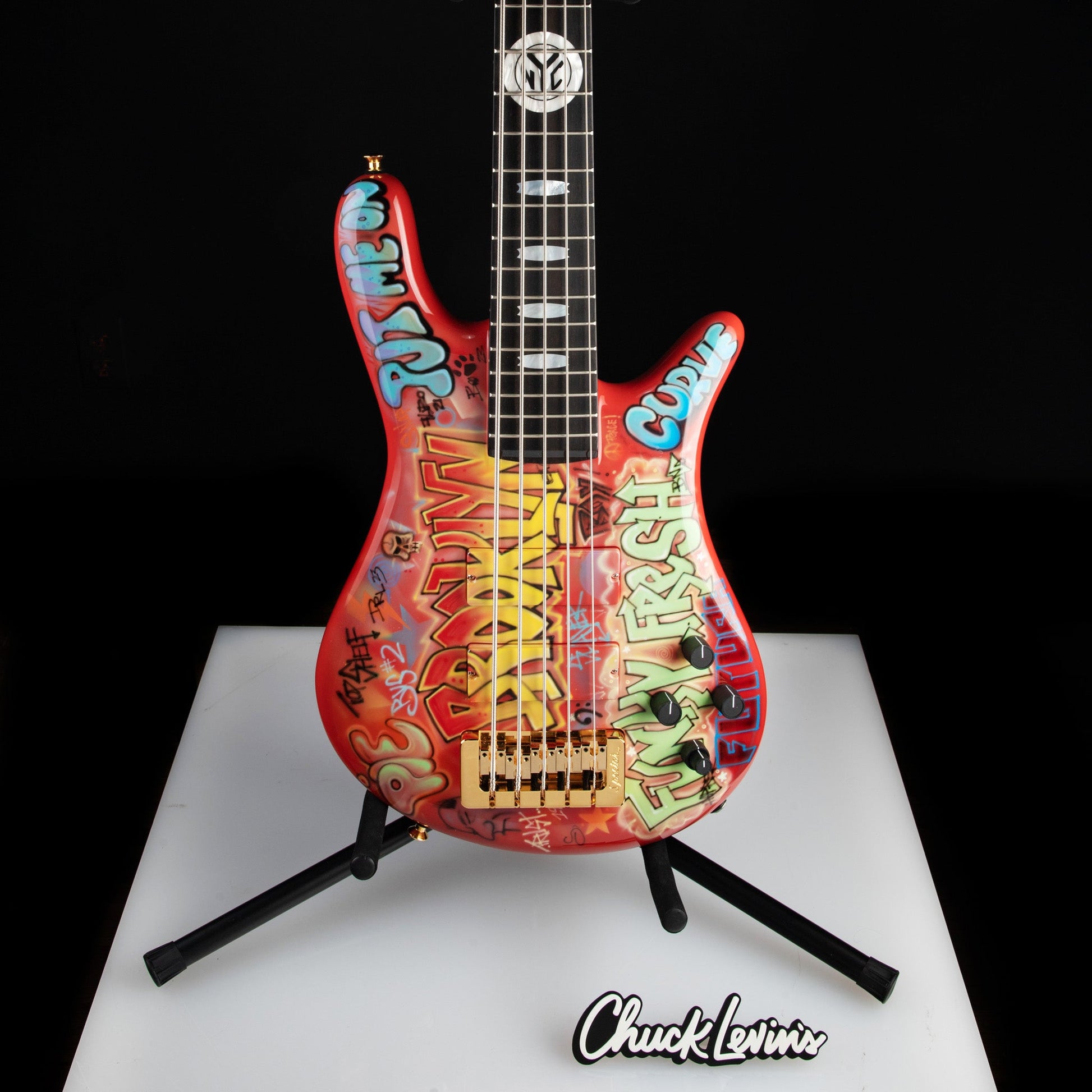 Spector USA Custom NS-5 NYC Graffiti Collection Limited Edition Bass Guitar - CHUCKSCLUSIVE - #715
