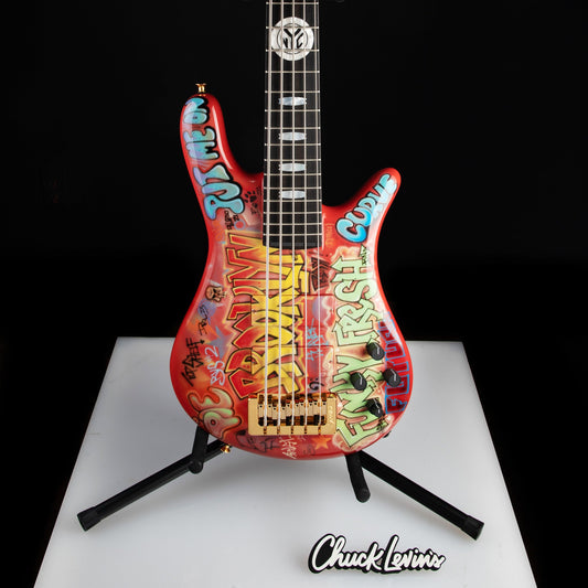 Spector USA Custom NS-5 NYC Graffiti Collection Limited Edition Bass Guitar - CHUCKSCLUSIVE - #715