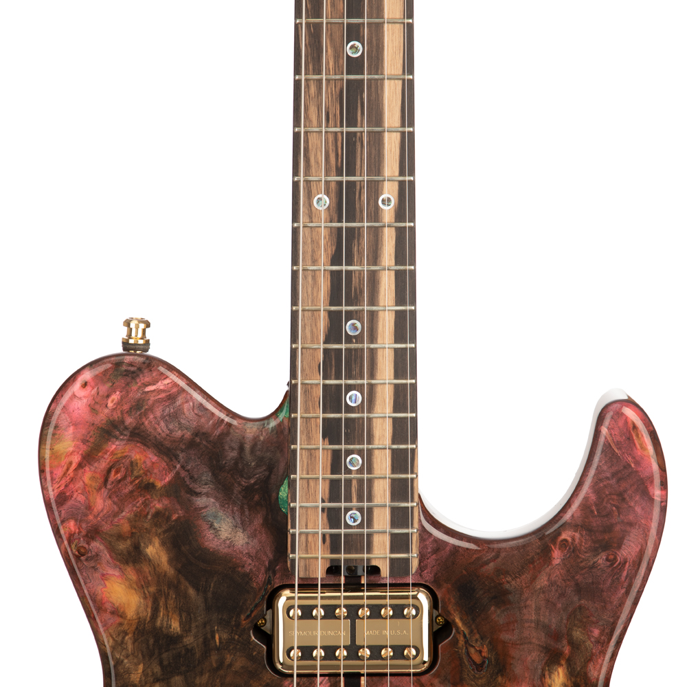 ESP Exhibition Limited Throbber CTM FL Electric Guitar - Natural Amorous Brown