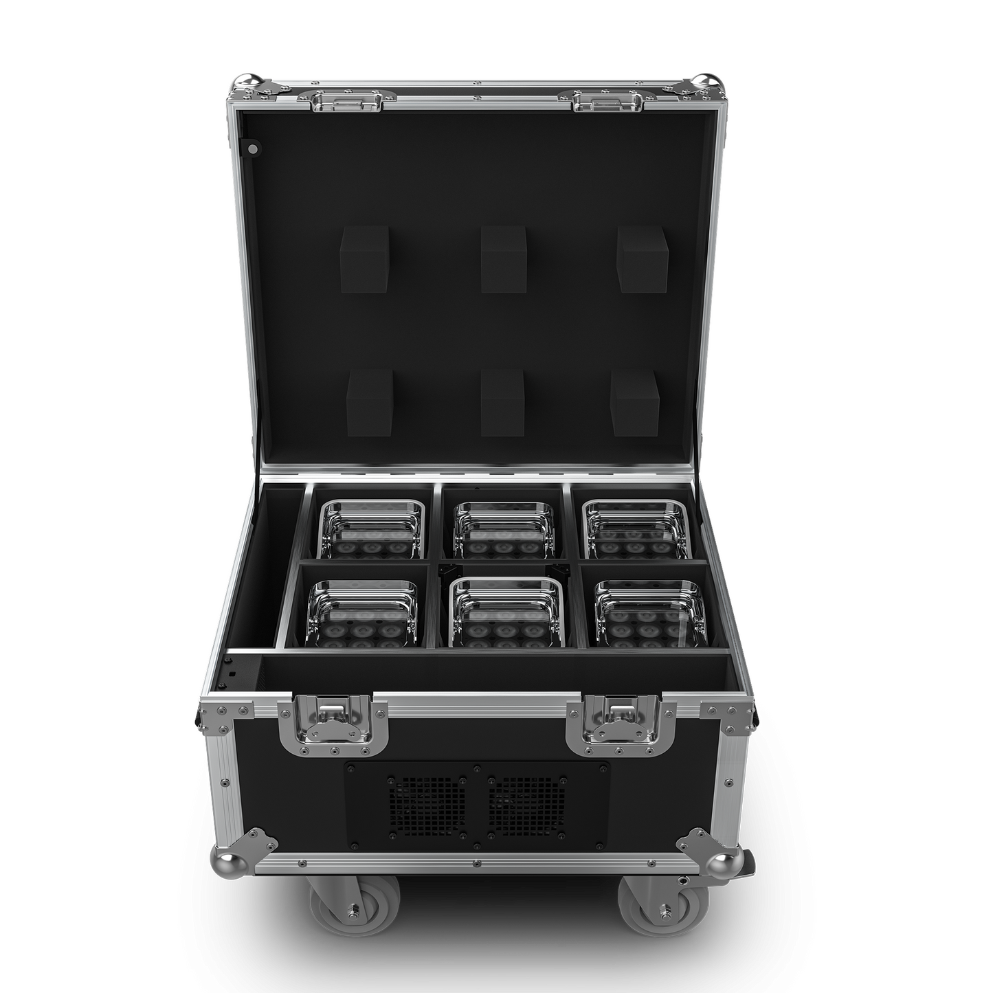 Chauvet Professional WELL FIT X Fixtures 6-Pack with Case