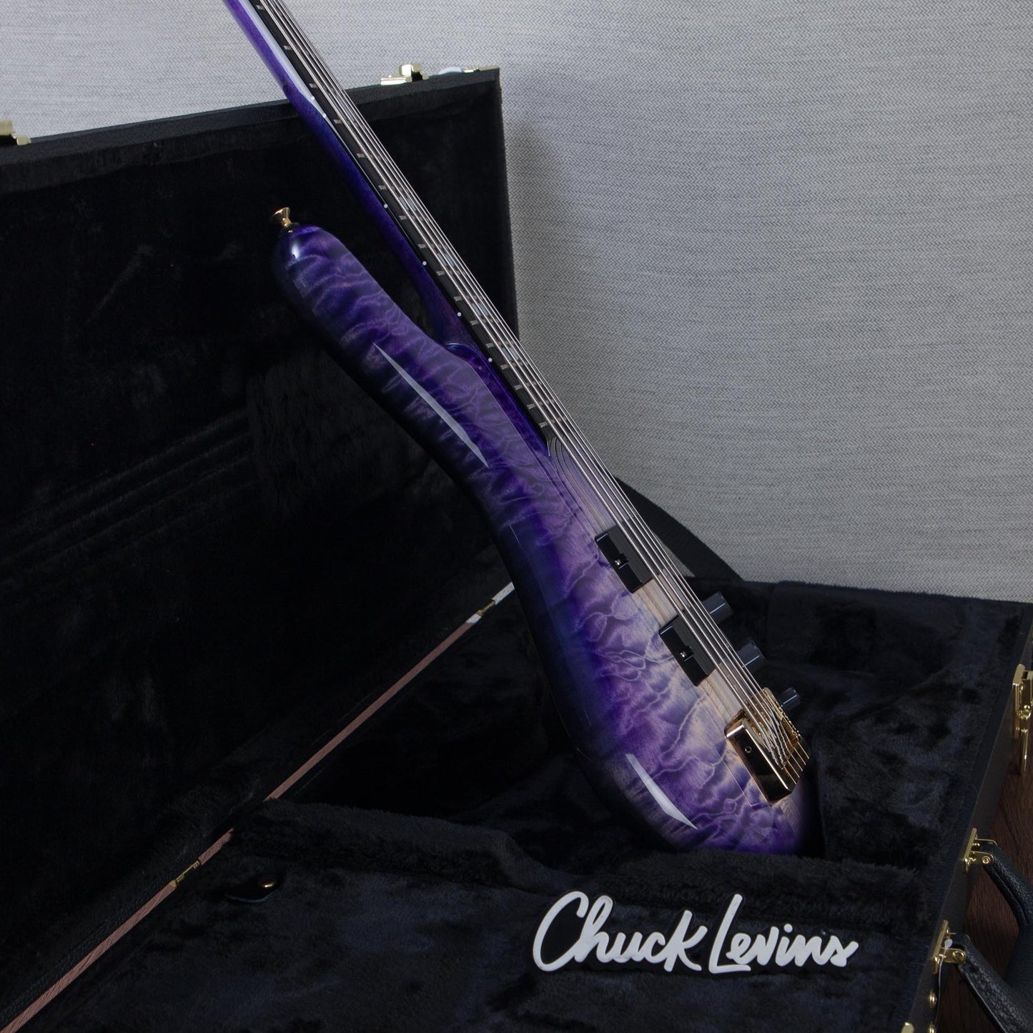 Spector USA Custom NS-5 5-String Electric Bass Guitar - Rain Glow - CHUCKSCLUSIVE - #2232
