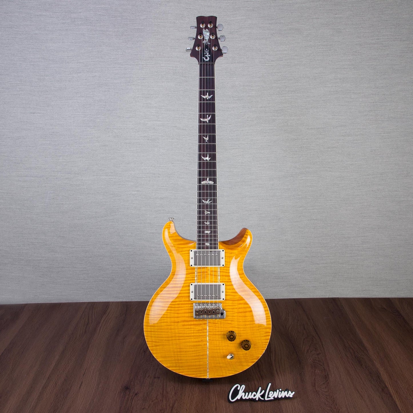 PRS Santana Retro Electric Guitar - Satana Yellow - #250415516
