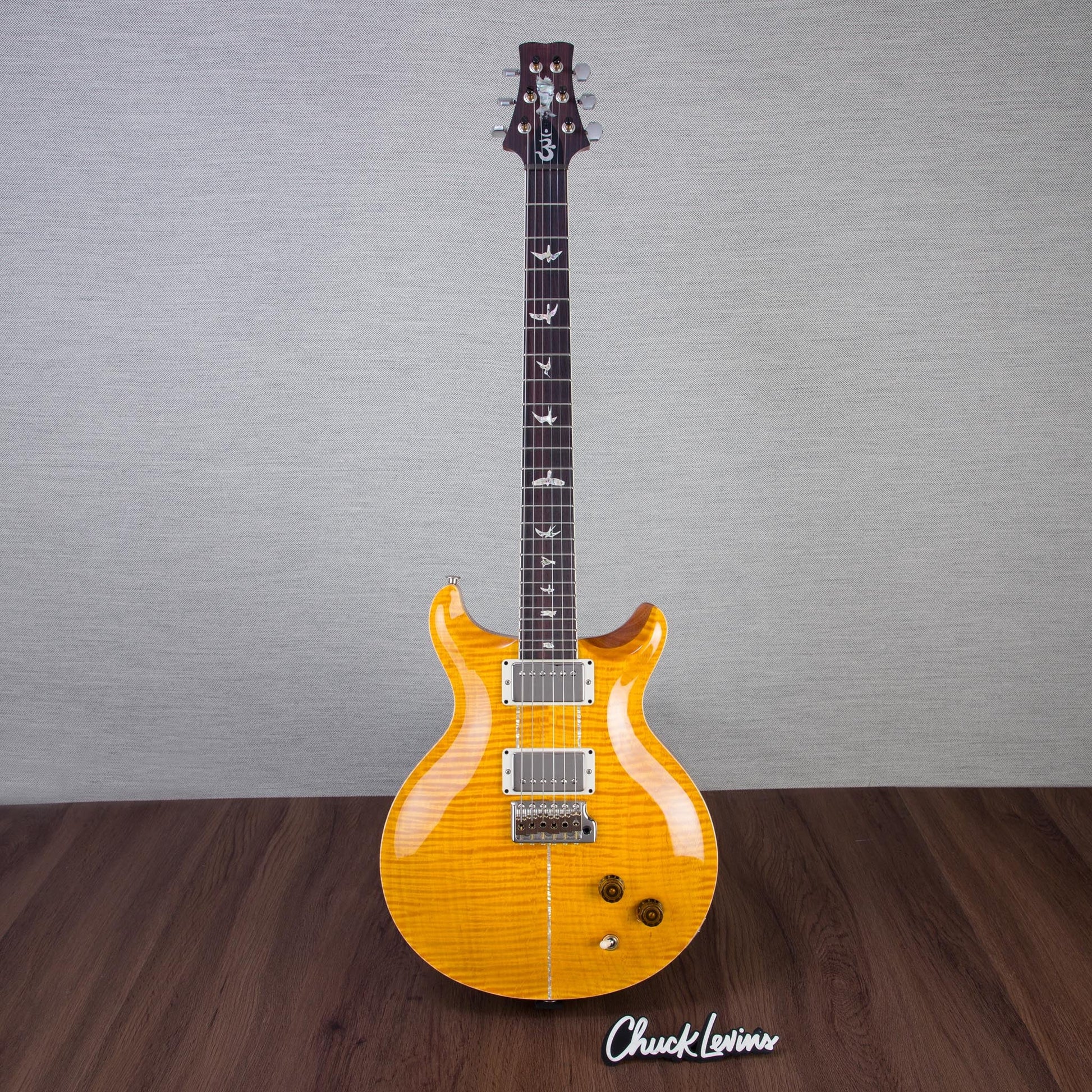 PRS Santana Retro Electric Guitar - Satana Yellow - #250415516