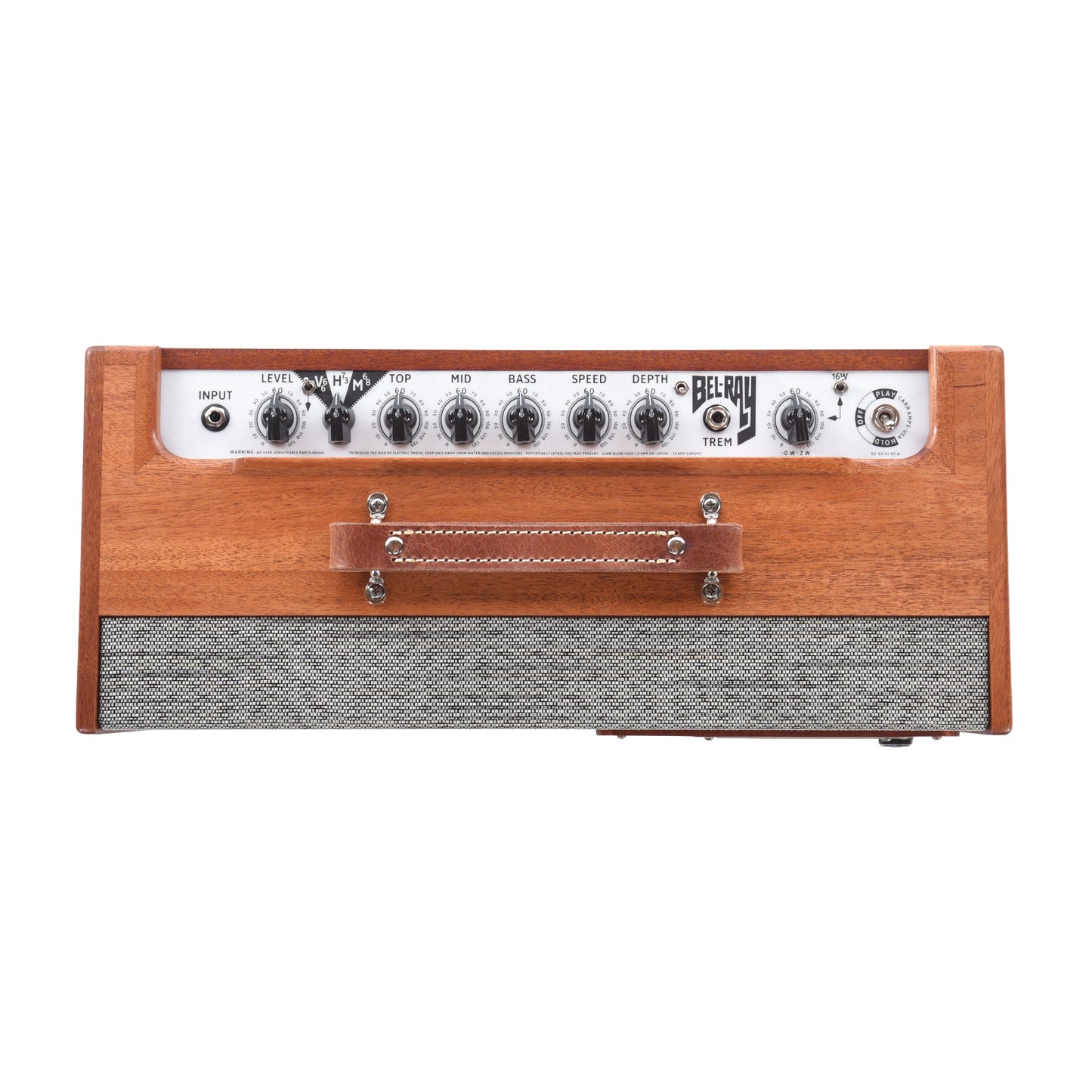 Carr Bel Ray 16W 1x12 Combo Amp Custom Mahogany Hardwood