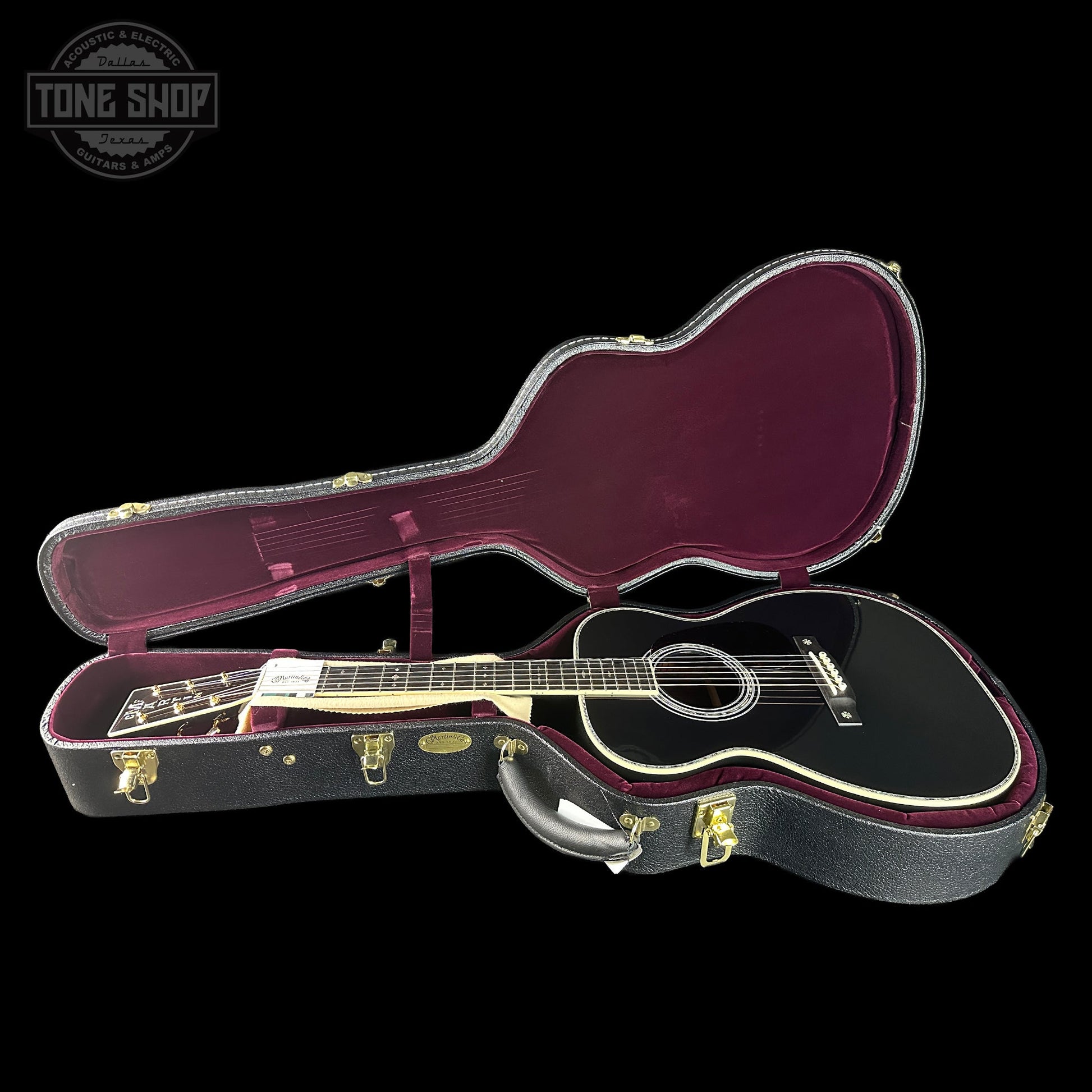 Martin Custom Shop 00-14F 41 Style Black Sitka/East Indian Rosewood w/case 2981115