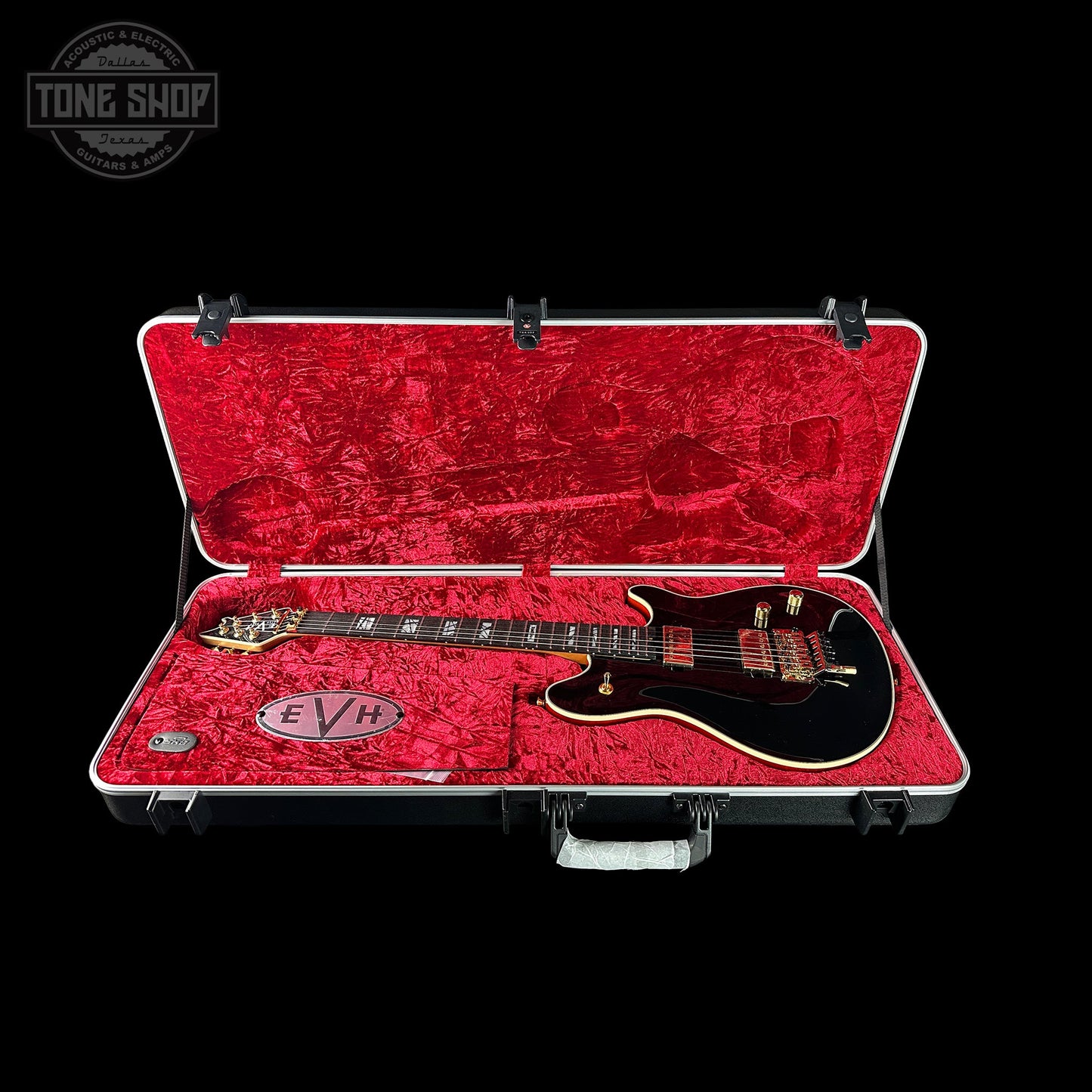 EVH Custom Shop Wolfgang 2H Black Metallic/Candy Tangerine w/case WG17682A