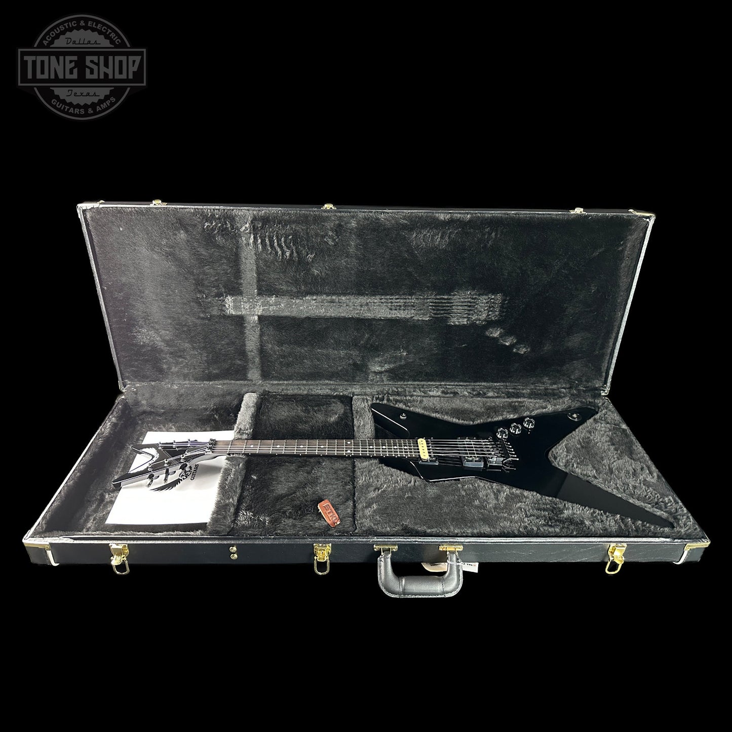 Dean USA Custom Shop ML Floyd Mahogany Classic Black w/case US250104