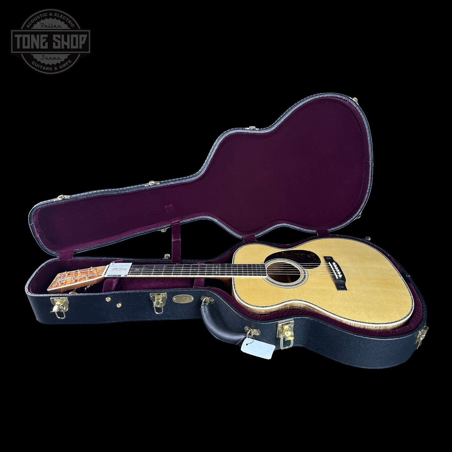Martin Custom Shop OM 41 Style Adirondack / Exceptional Broad Figure Koa w/case 2964097