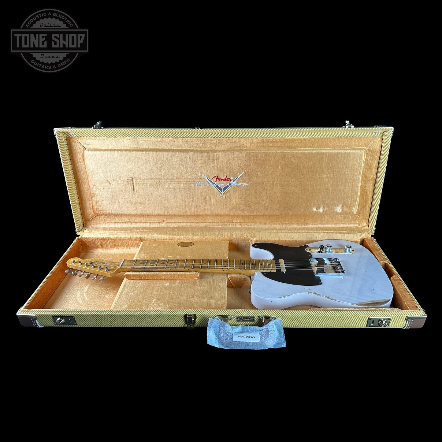 Fender Custom Shop 1951 Nocaster Relic White Blonde w/case
