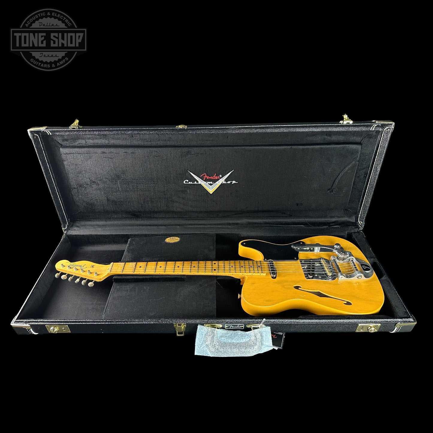 Fender Custom Shop Postmodern Tele MN Journeyman Relic Aged Butterscotch Blonde w/case