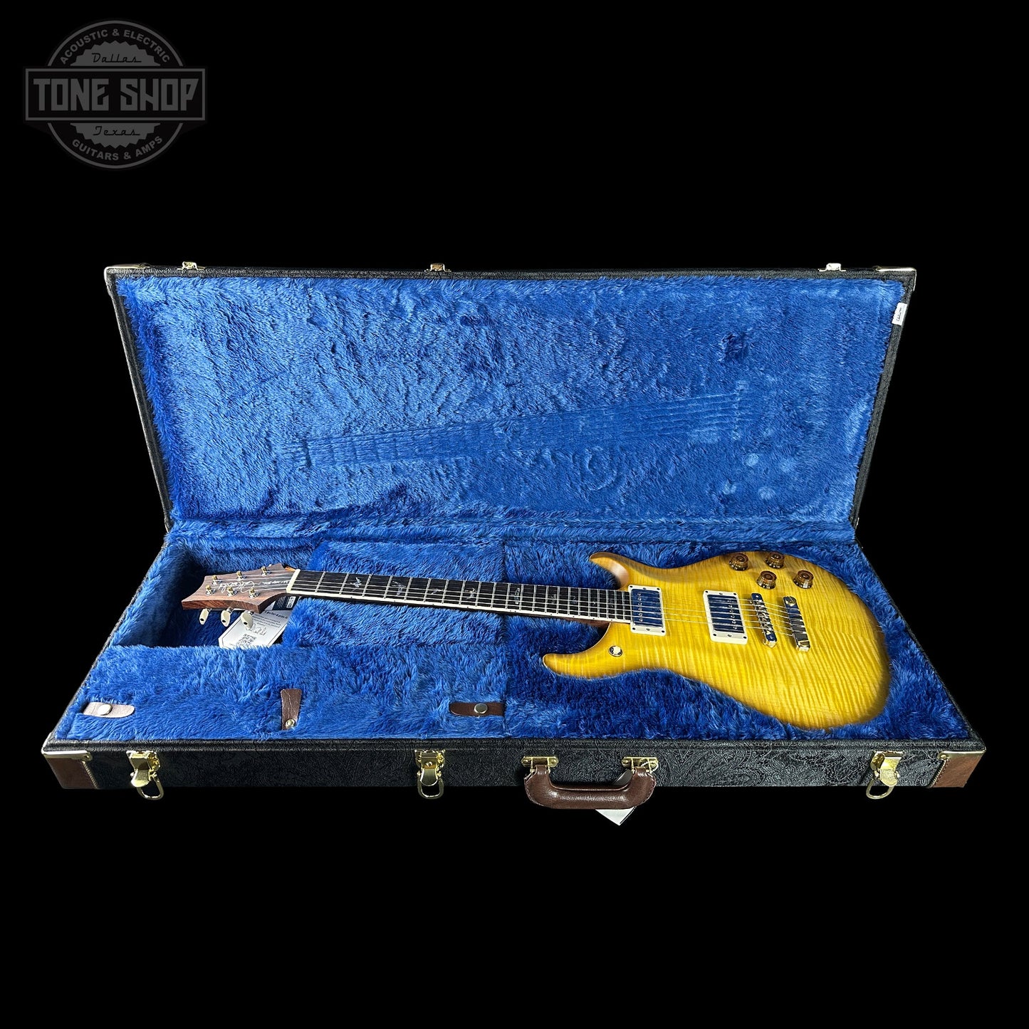PRS Wood Library McCarty 594 Korina Livingston Lemondrop Satin RW neck w/case 0414079
