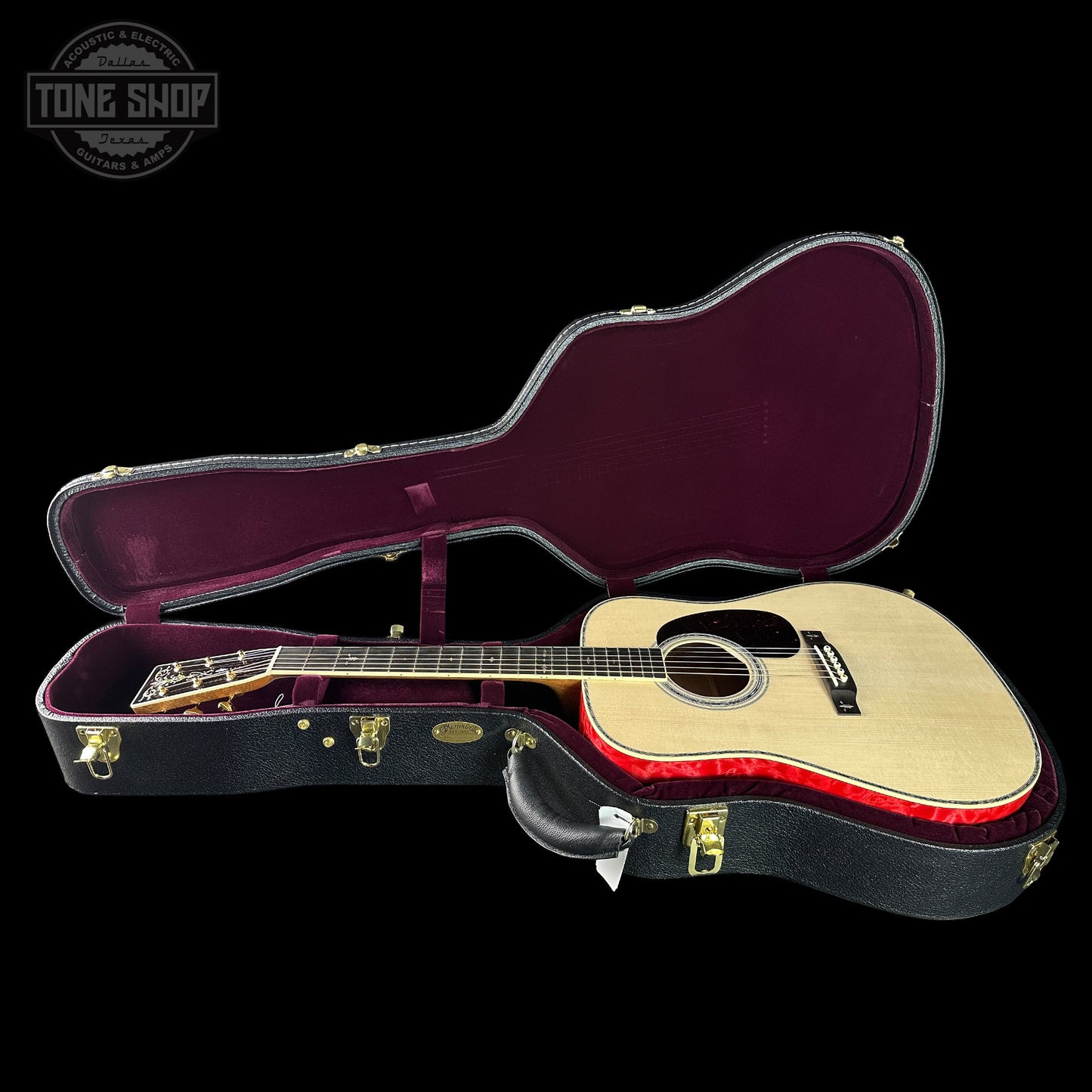 Martin Custom Shop Dread 41 Style Adirondack/ Quilted Maple w/case 2981130