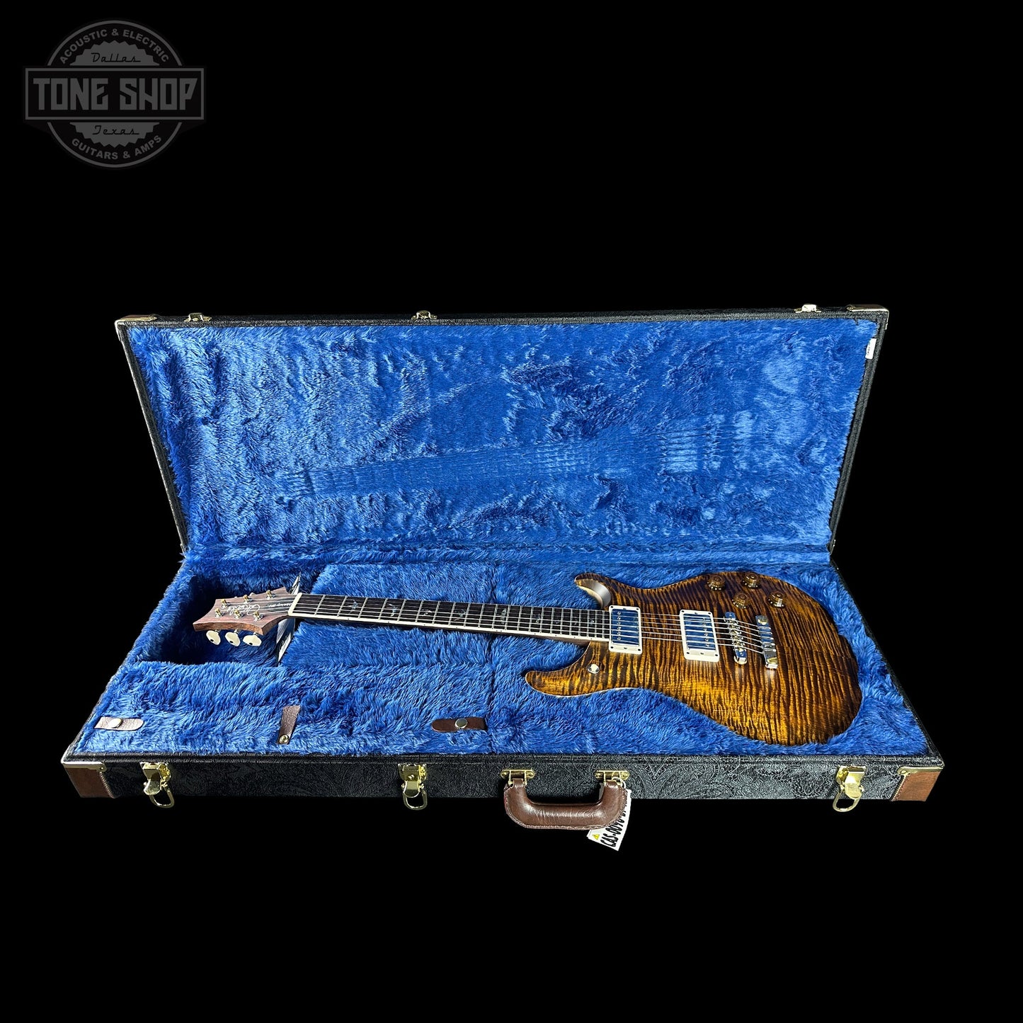PRS Wood Library McCarty 594 Korina Yellow Tiger Satin RW neck w/case 0414077