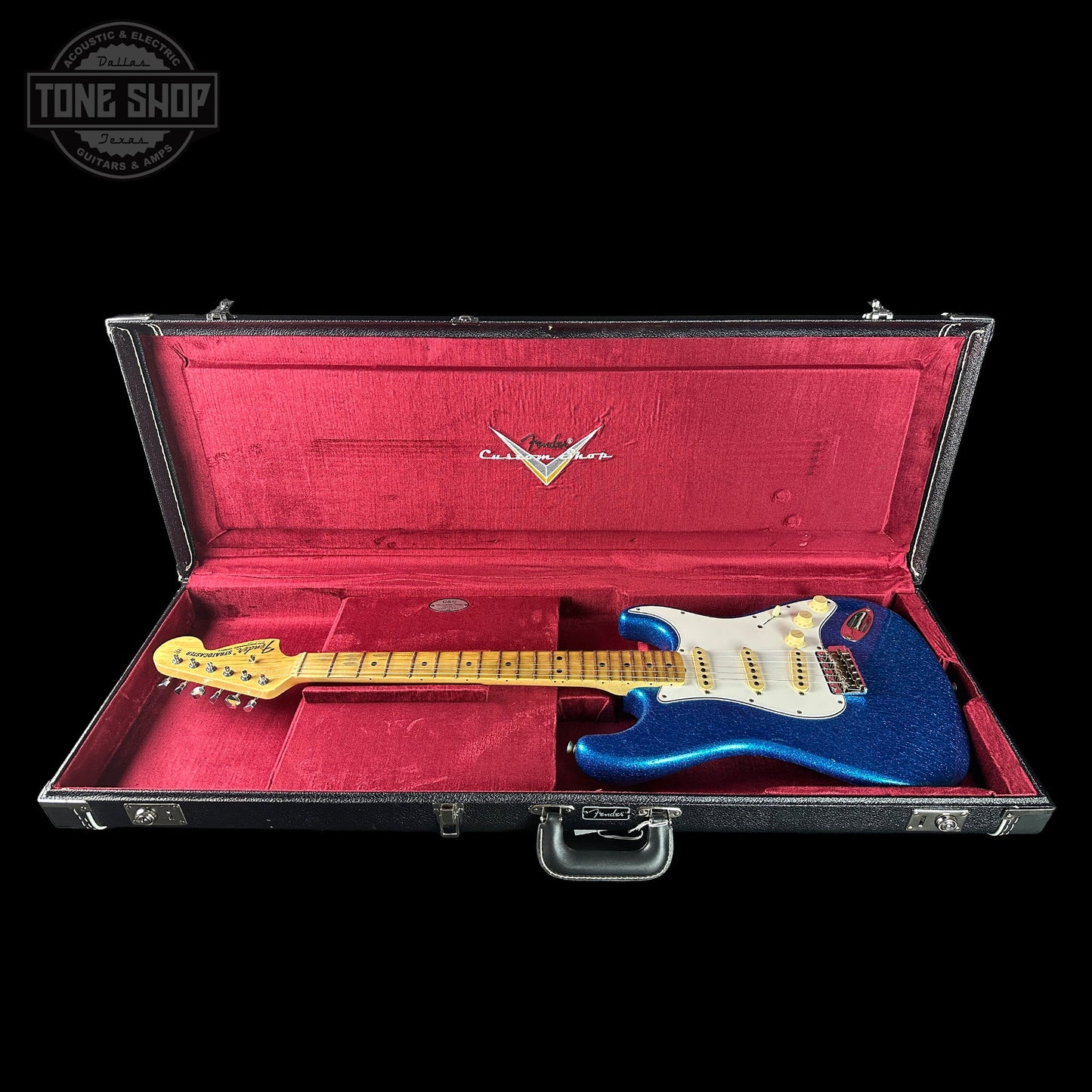 Fender Custom Shop 1969 Stratocaster Journeyman Relic Blue Sparkle w/case