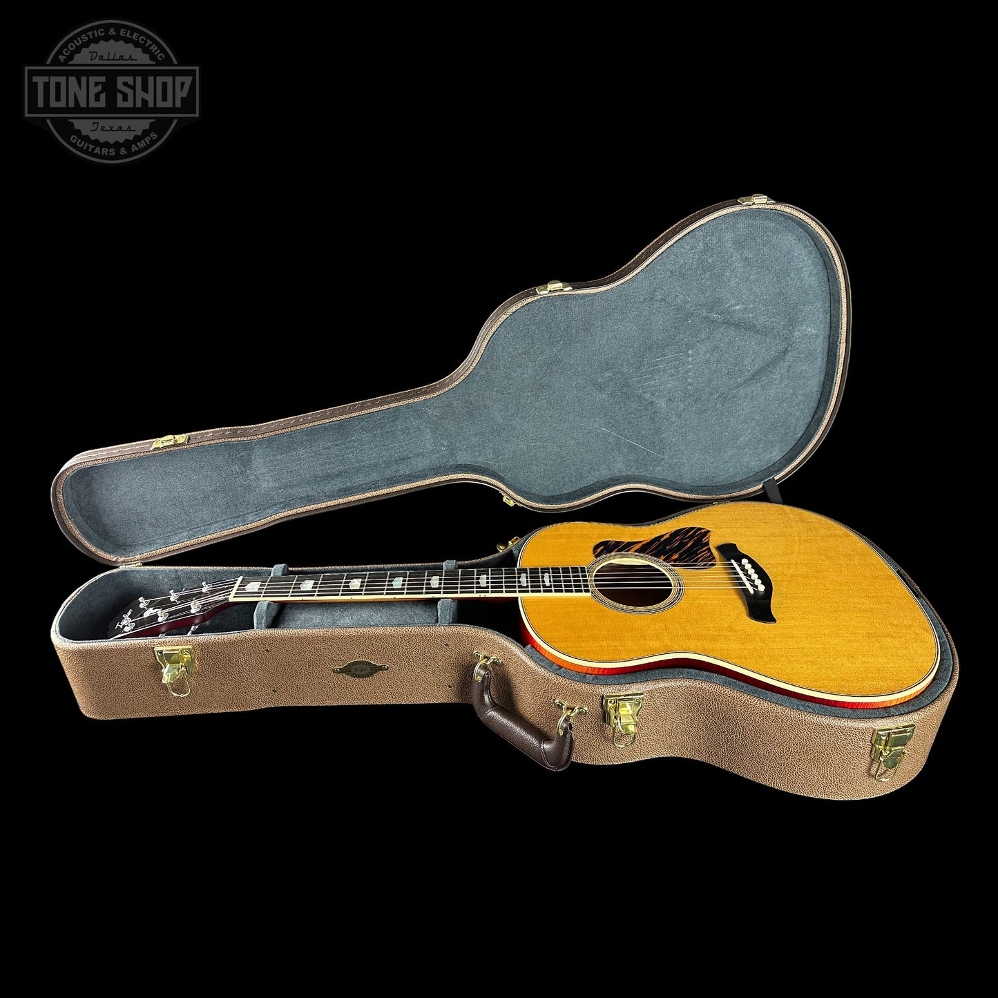 Taylor Custom Gold Label GP Sitka / Big Leaf Maple Cherry Sunburst Back w/case 1210095082