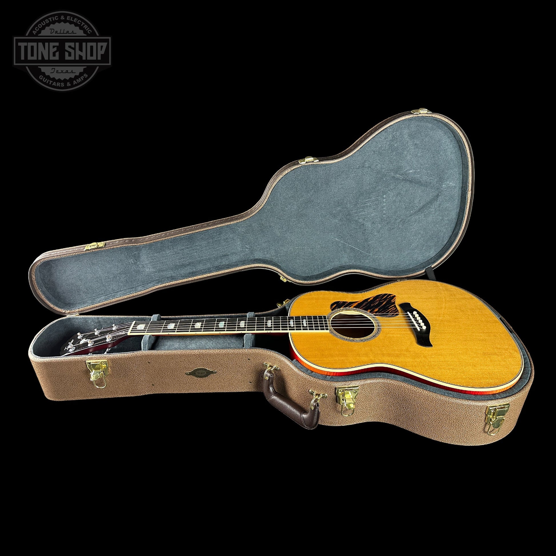 Taylor Custom Gold Label GP Sitka / Big Leaf Maple Cherry Sunburst Back w/case 1210095082