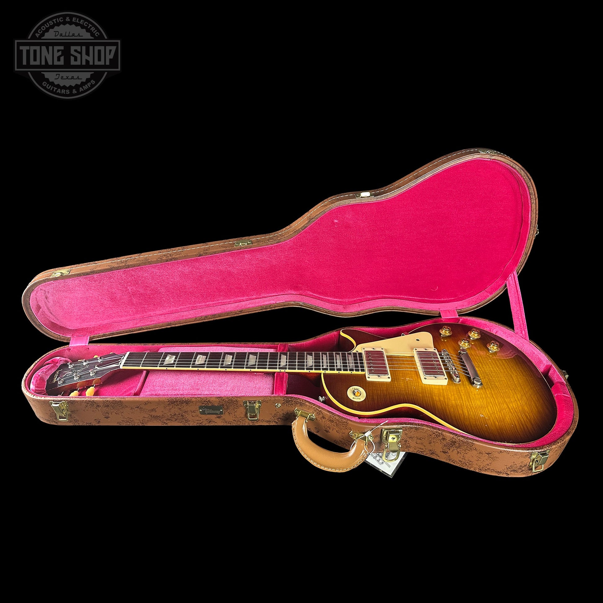 Gibson Custom Dealer Select 1959 Les Paul Brazilian Golden Poppy Light Aged w/case 96065