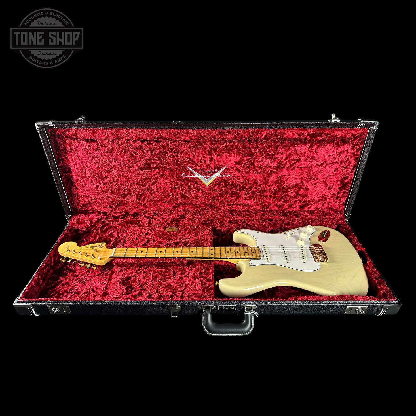 Fender Custom Shop American Custom Strat MN NOS Honey Blonde w/case R145880