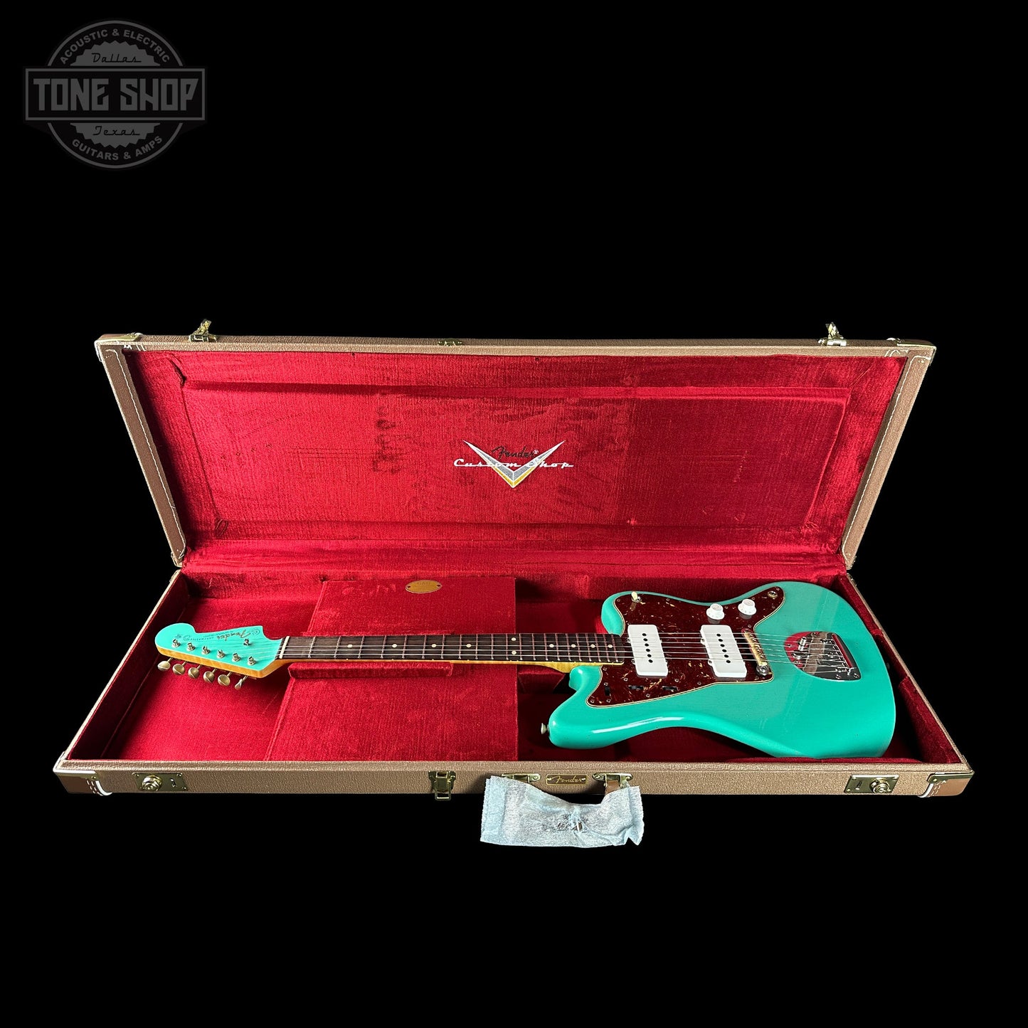 Fender Custom Shop 1962 Jazzmaster Journeyman Relic PHC Sea Foam Green w/case CZ588727