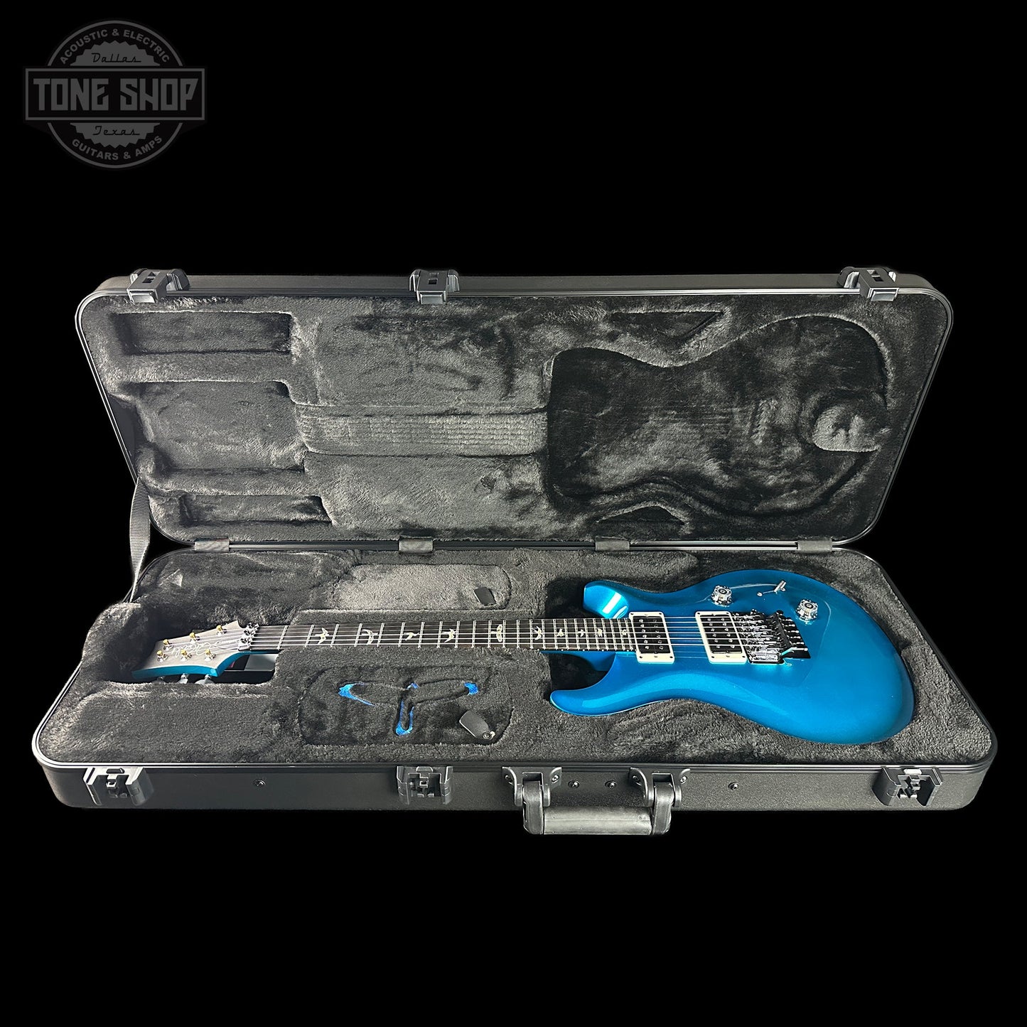 PRS Custom 24 "Floyd" Sprayer's Choice Blue Metallic Gloss w/case 0414658