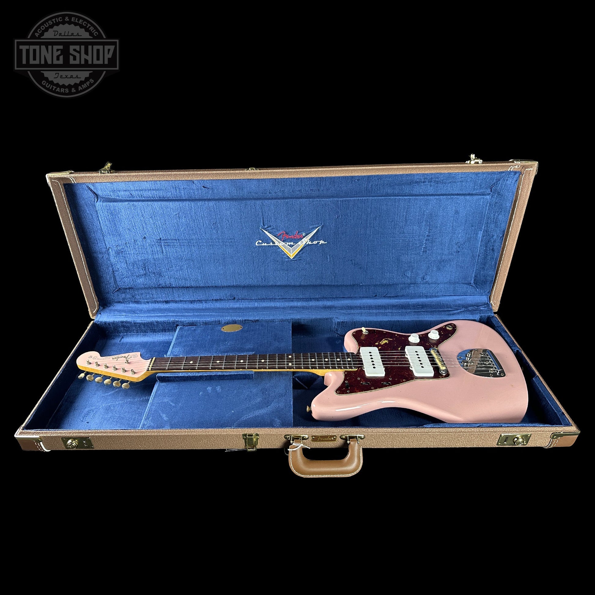 Fender Custom Shop 1962 Jazzmaster Journeyman Relic Shell Pink w/case CZ588002