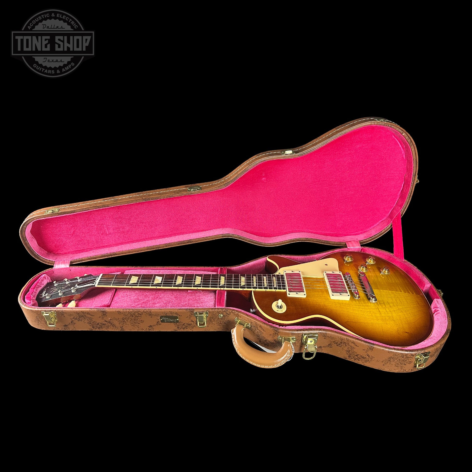 Gibson Custom Shop 1958 Les Paul Standard Reissue VOS Iced Tea Burst w/case