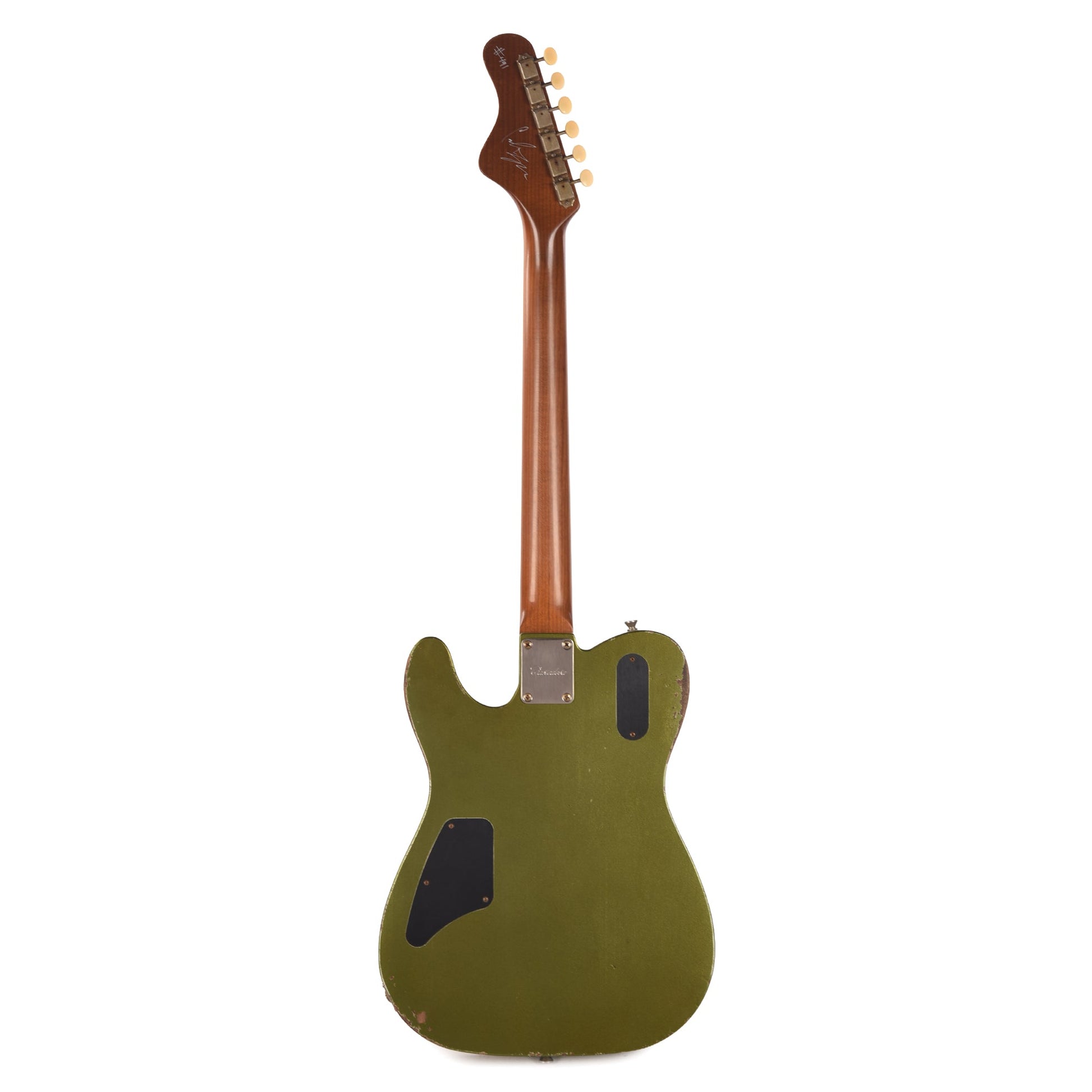 Castedosa Marianna Semi-Hollow Aged Cadillac Green Metallic/Natural Back & Sides w/TS Humbuckers
