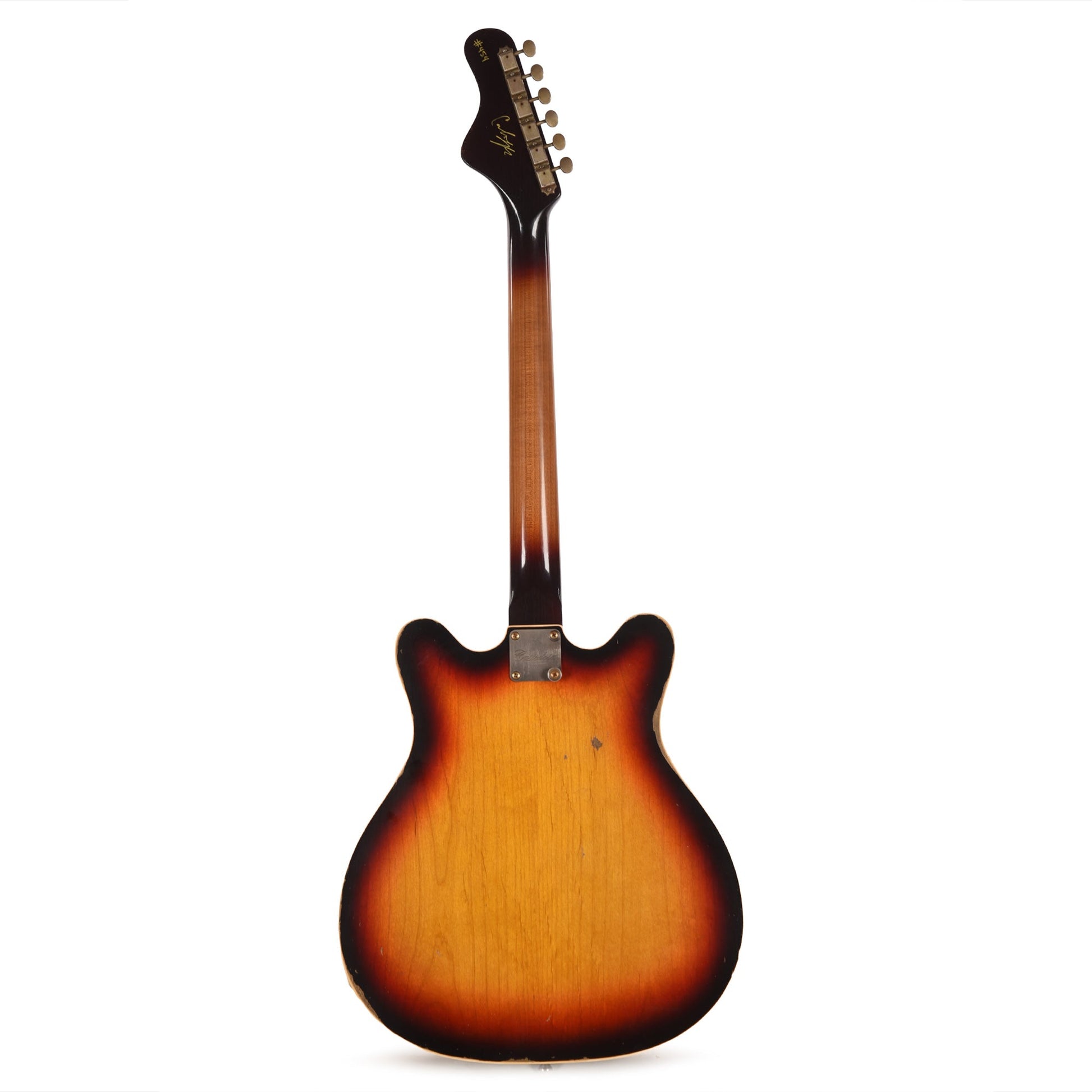 Castedosa 3511 Lobo Semi-Hollow Aged 3-Tone Sunburst w/TS Humbuckers