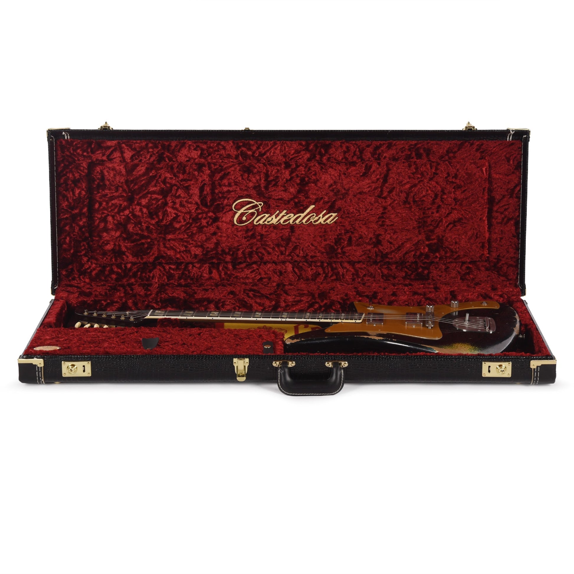 Castedosa Maravilla L-84 Standard Heavy Aged Black Over Surf Burst