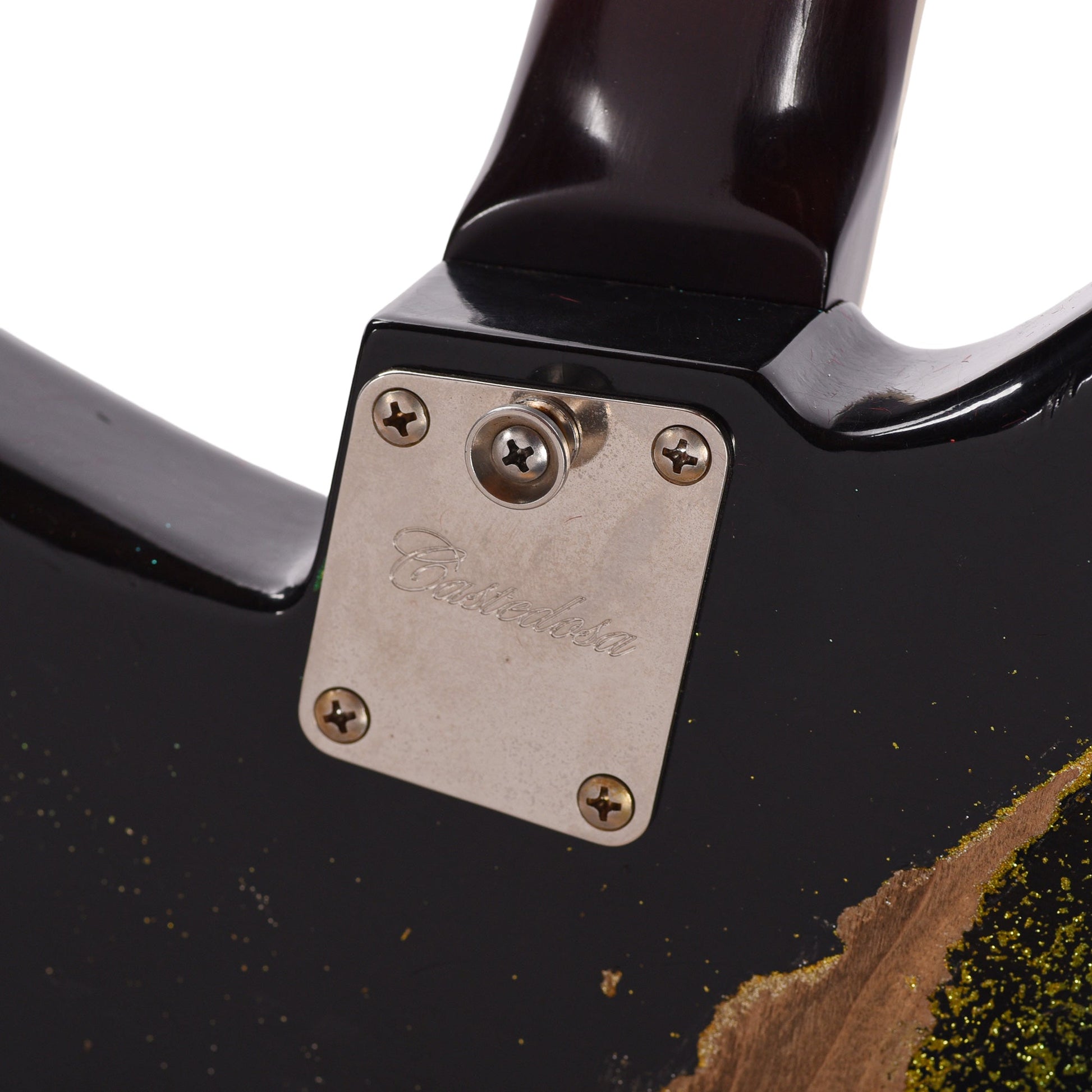 Castedosa Maravilla L-84 Standard Heavy Aged Black Over Surf Burst